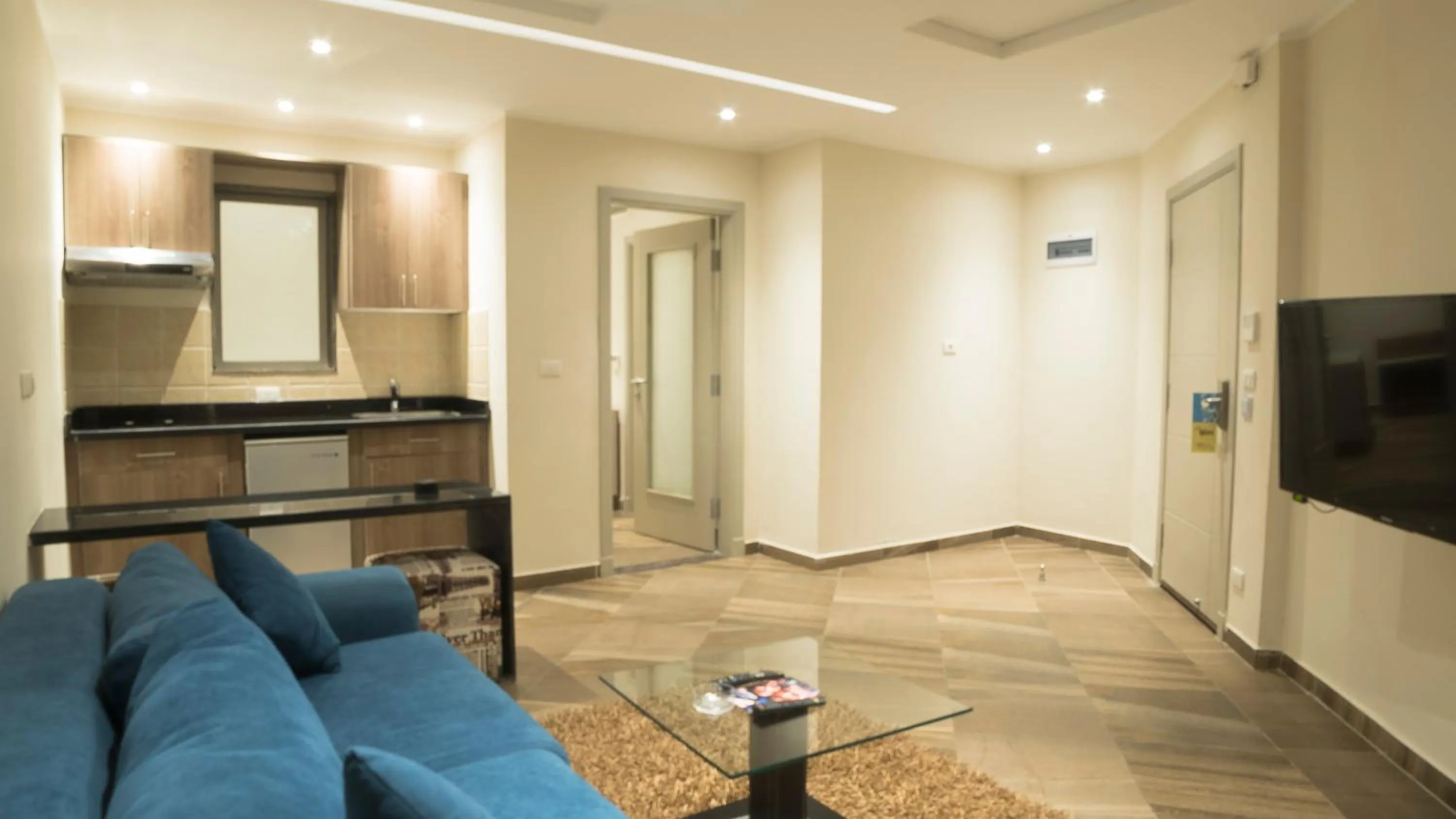 Seating area in Rivoli Suites and Spa