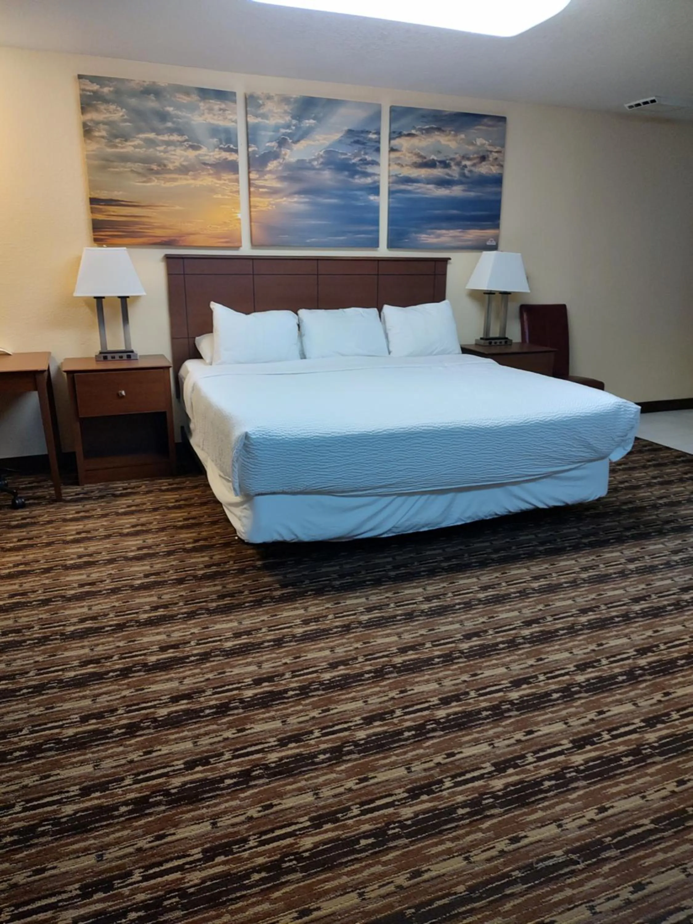 Bed in Days Inn & Suites by Wyndham Fargo 19th Ave/Airport Dome