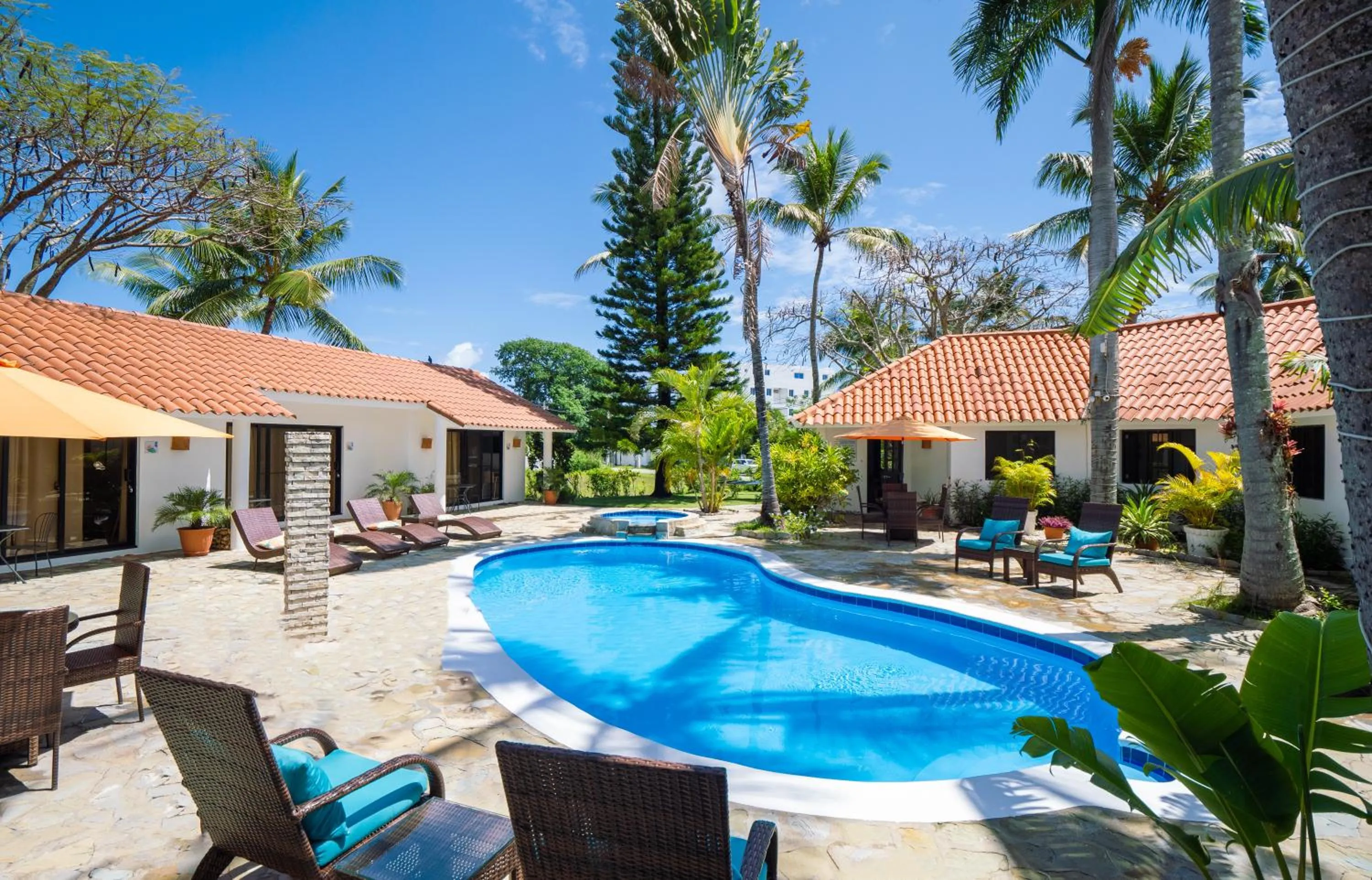 Swimming pool in Garden By The Sea