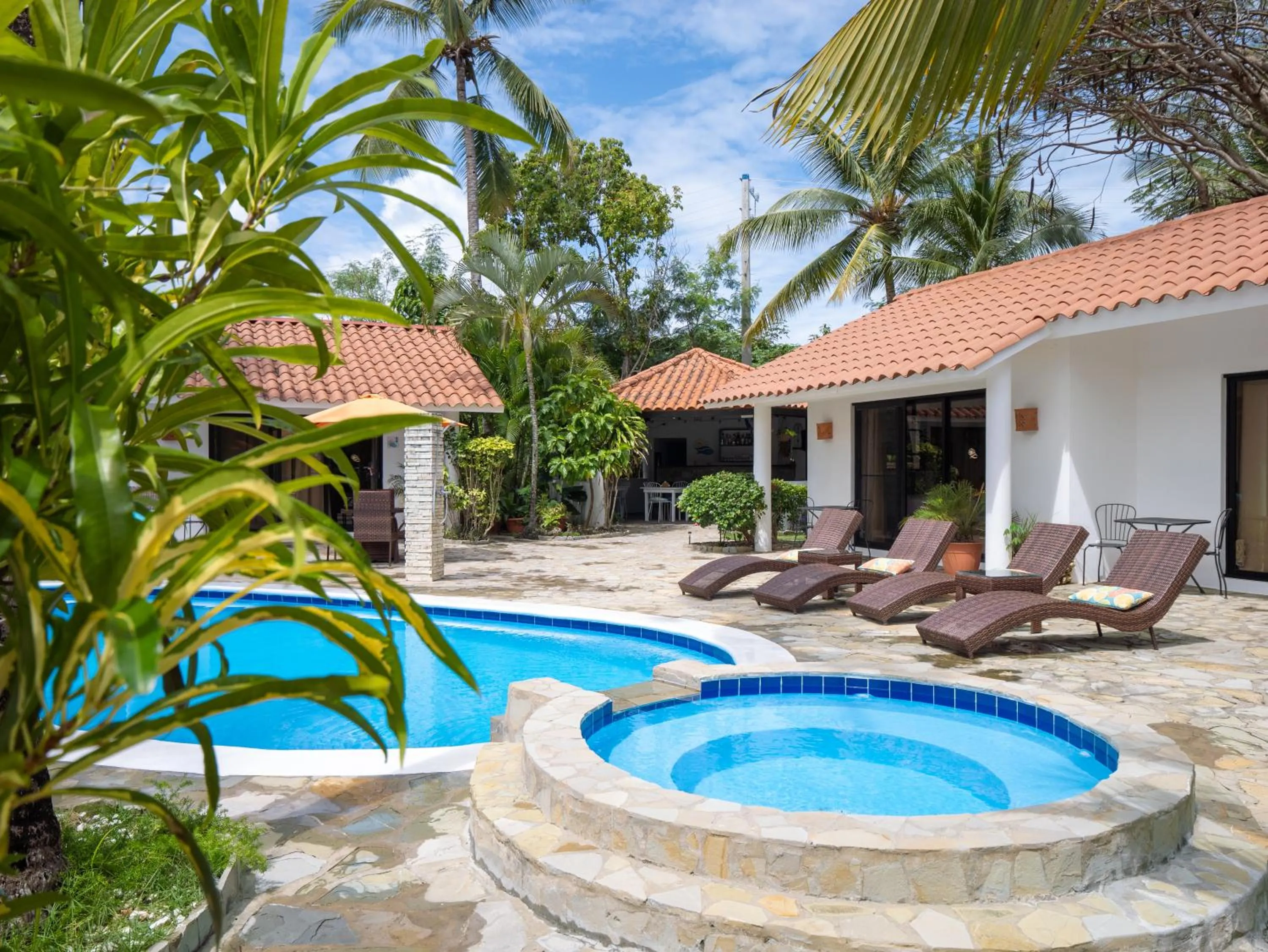 Swimming pool in Garden By The Sea