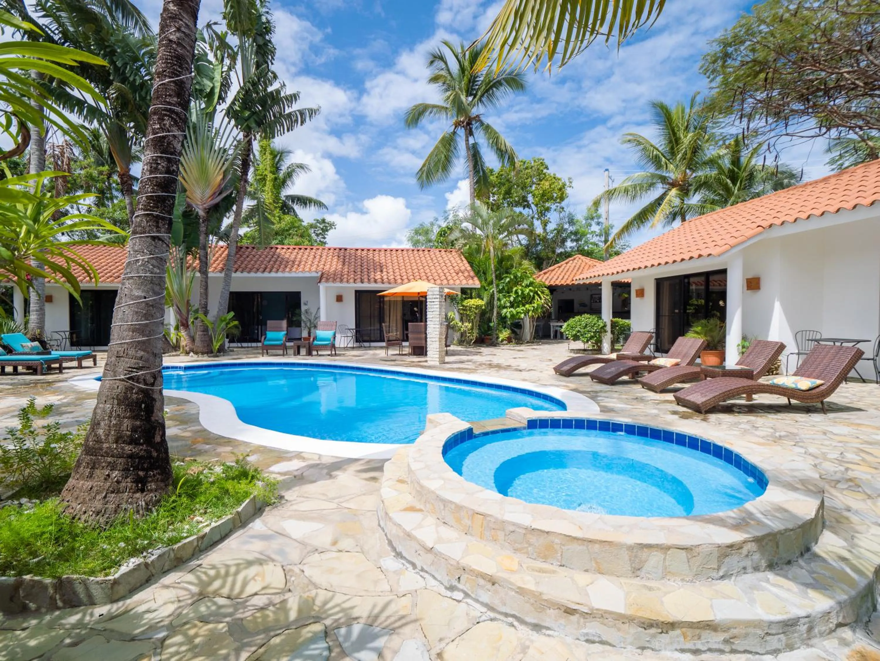 Swimming pool in Garden By The Sea