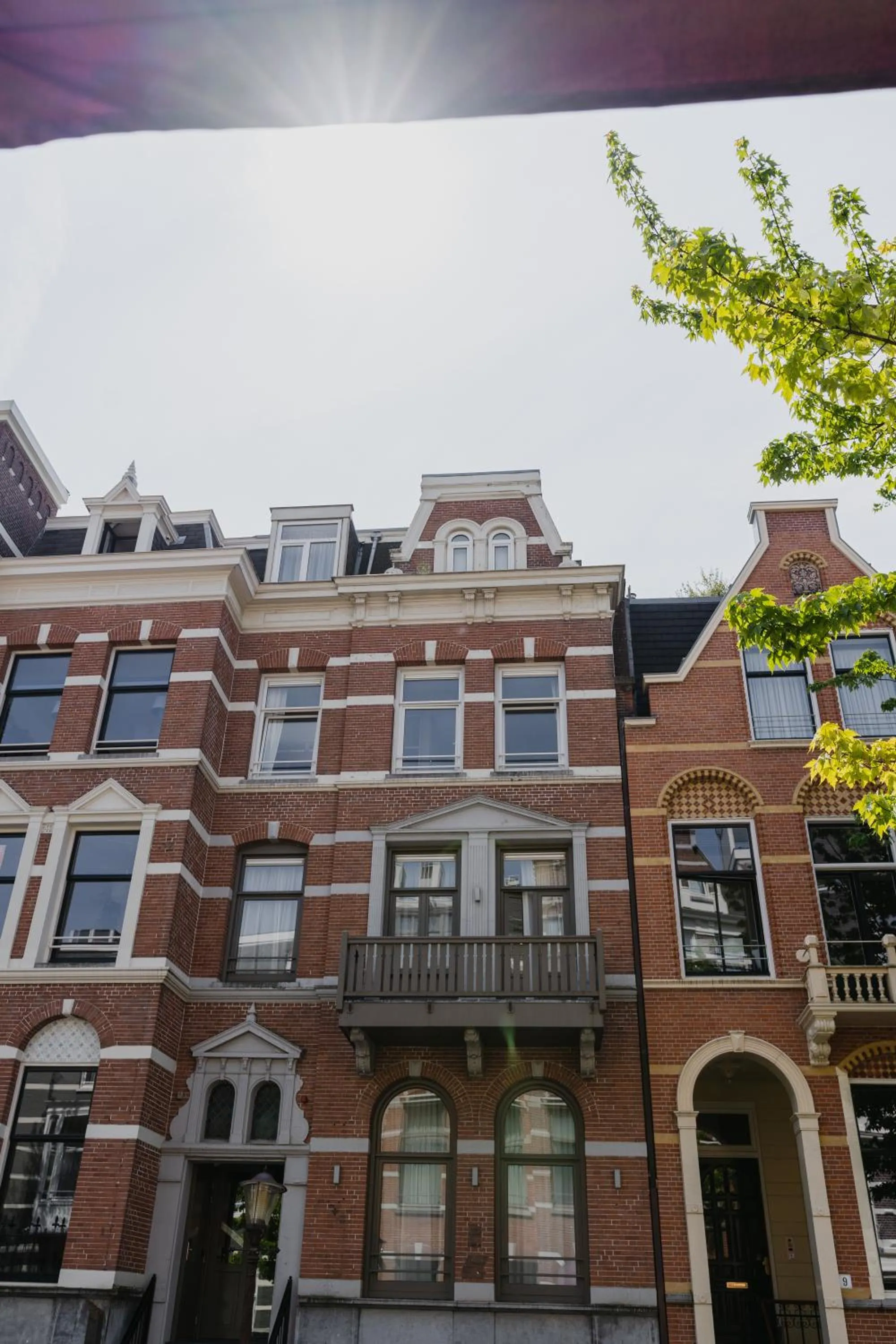 Property building in Hotel Roemer Amsterdam