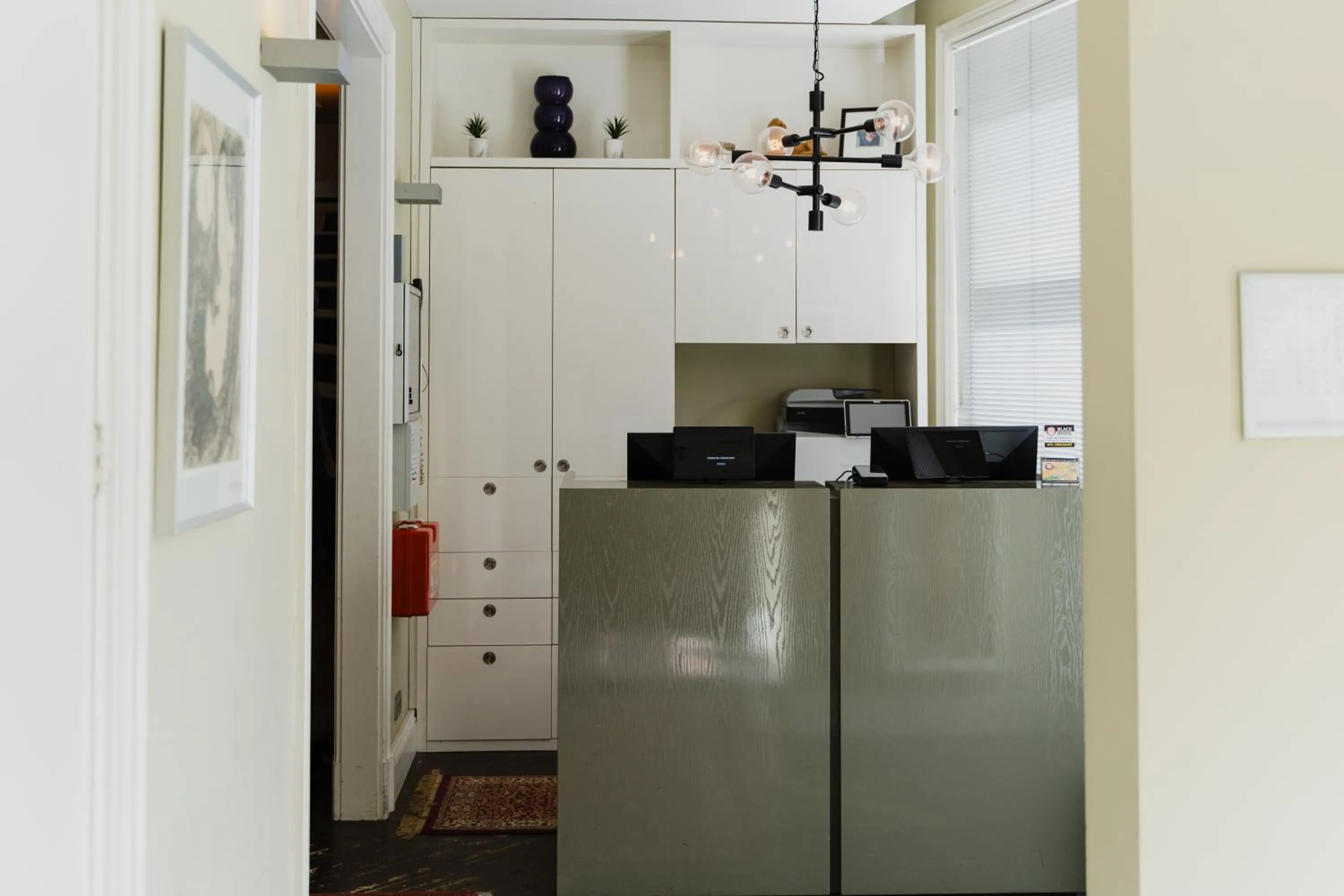 Lobby or reception in Hotel Roemer Amsterdam