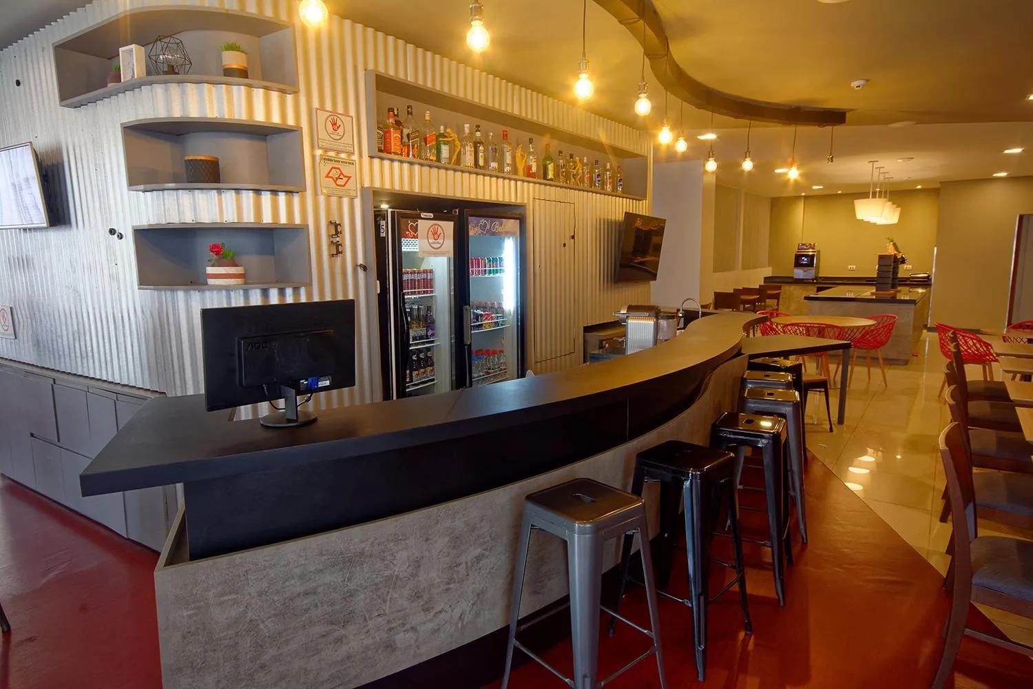 Restaurant/places to eat in Golden Tower Express Franca by Fênix Hotéis