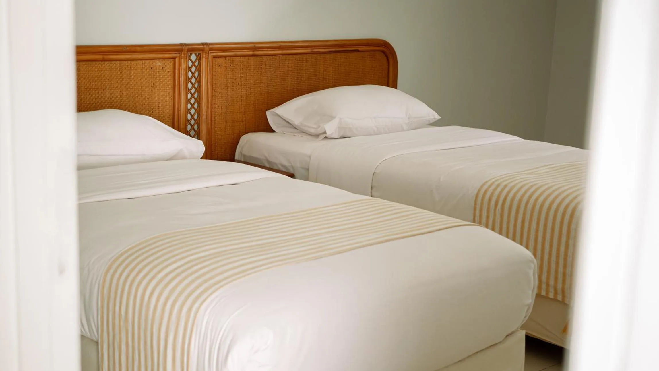 Bed in INDO ALAM RECREATIONAL RESORT