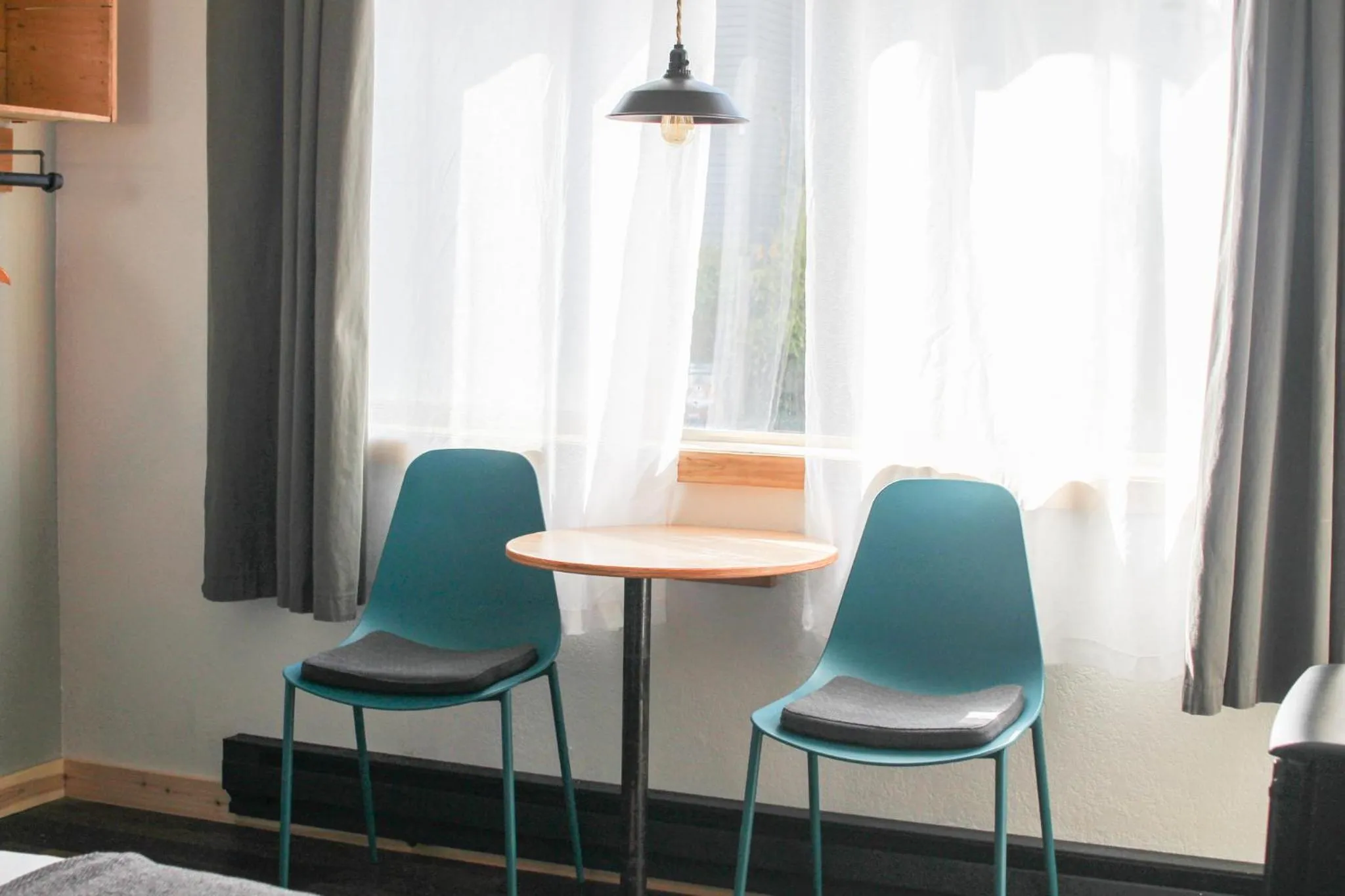 Seating area in Adrift Hotel