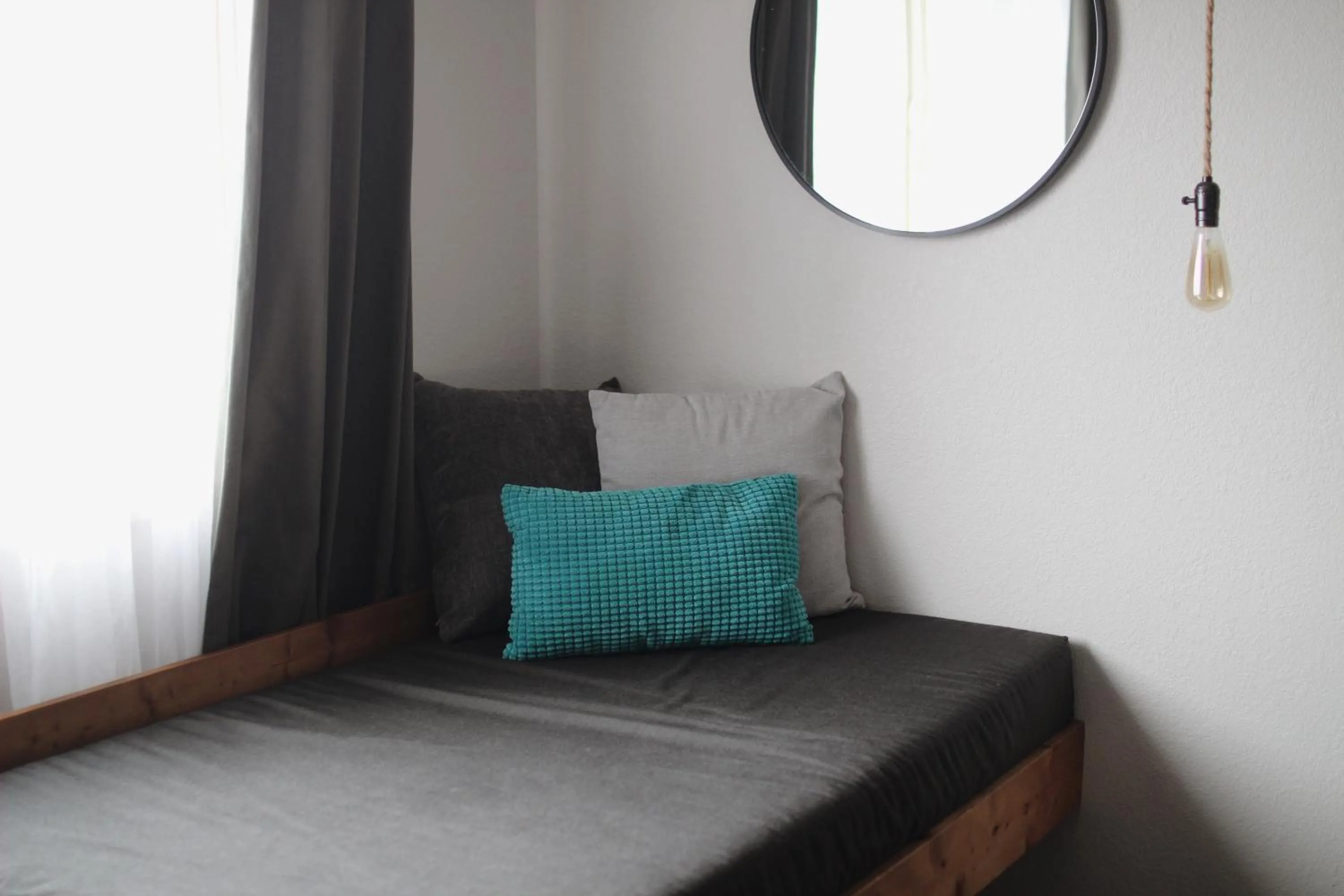 Seating area, Bed in Adrift Hotel