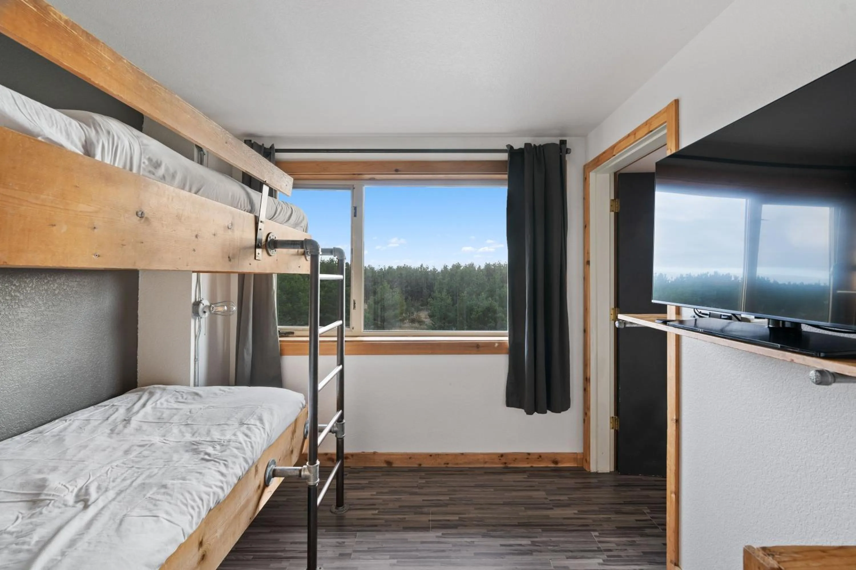 View (from property/room), Bed in Adrift Hotel