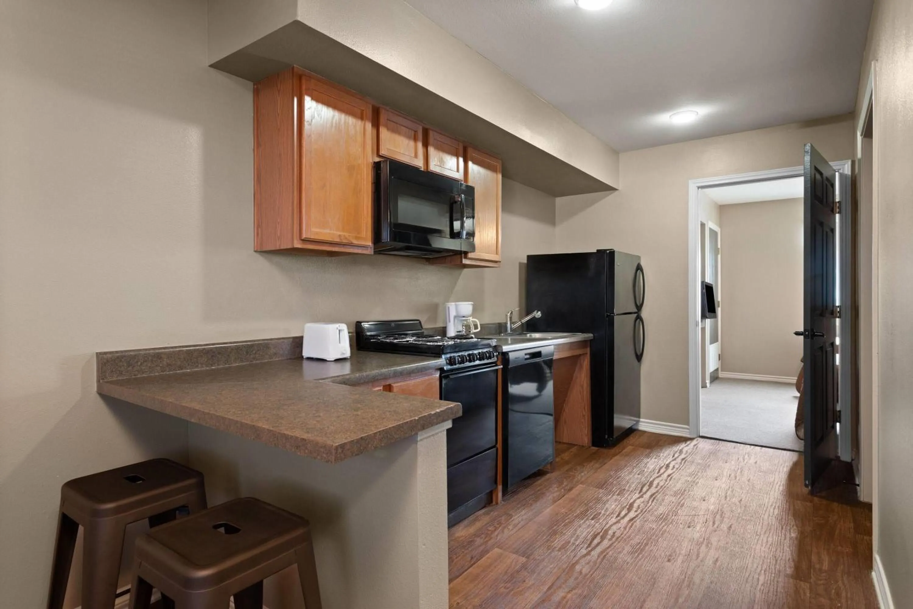 Photo of the whole room in Eagle's Den Suites Carrizo Springs a Travelodge by Wyndham