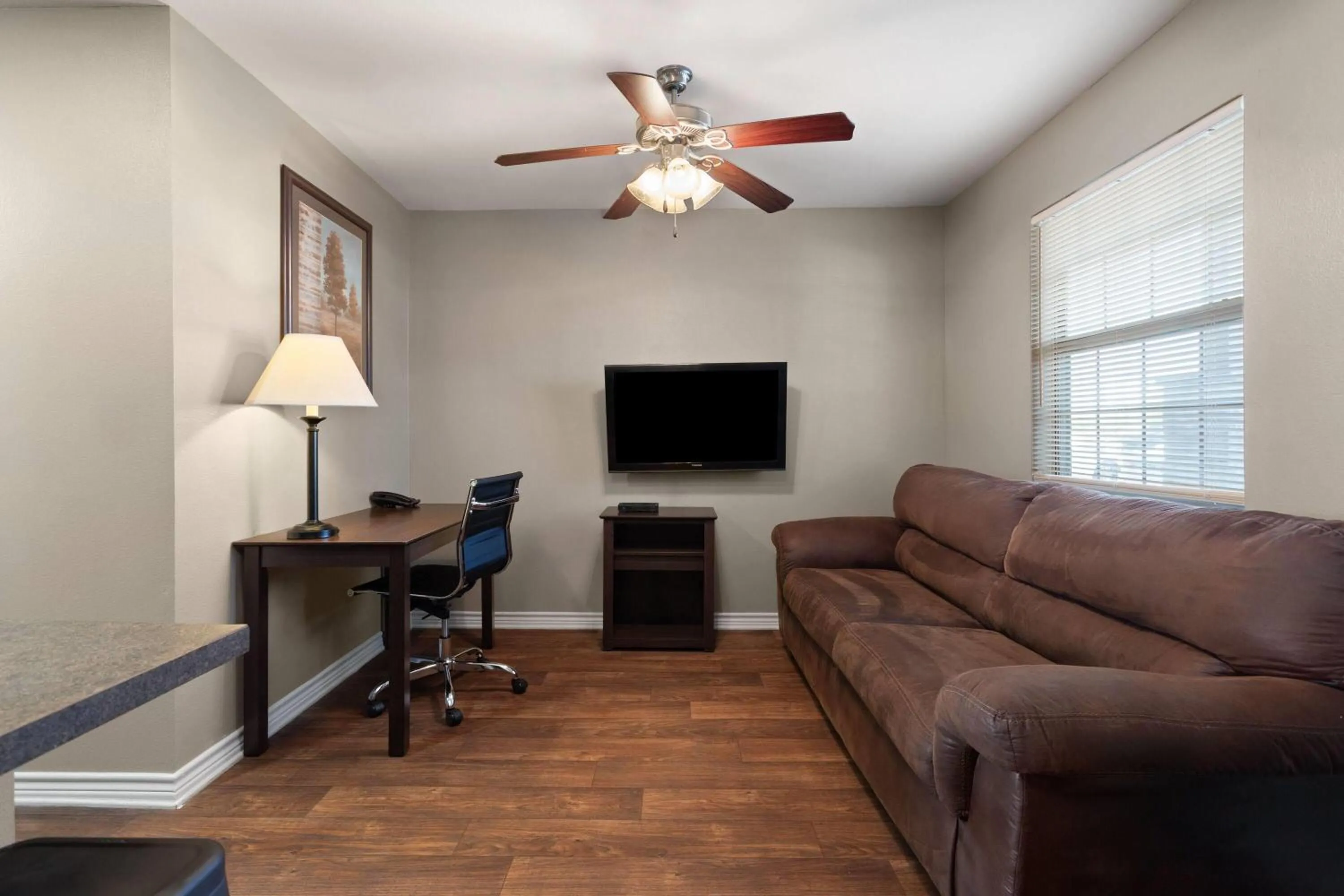 Photo of the whole room in Eagle's Den Suites Carrizo Springs a Travelodge by Wyndham