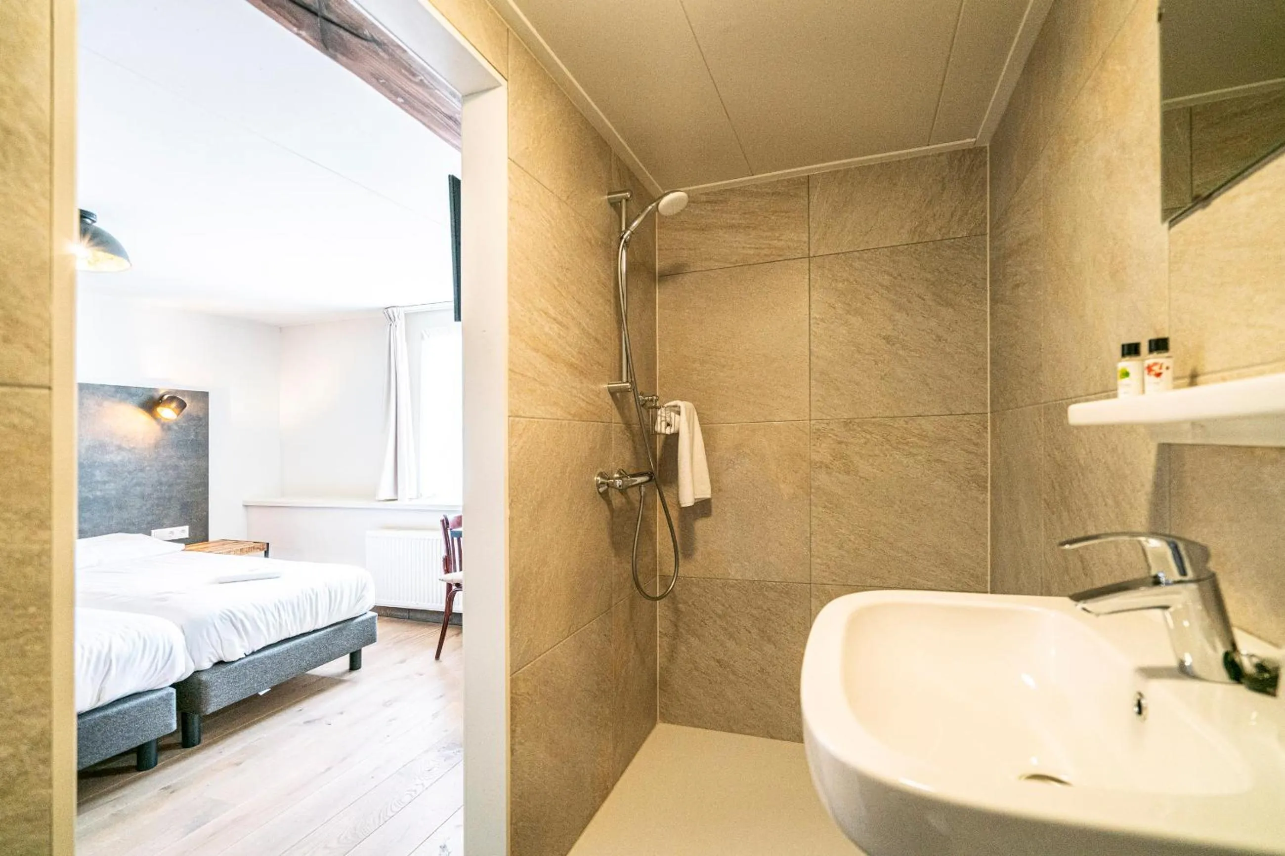 Bed in Hotel & Eetk'fee de VLiK