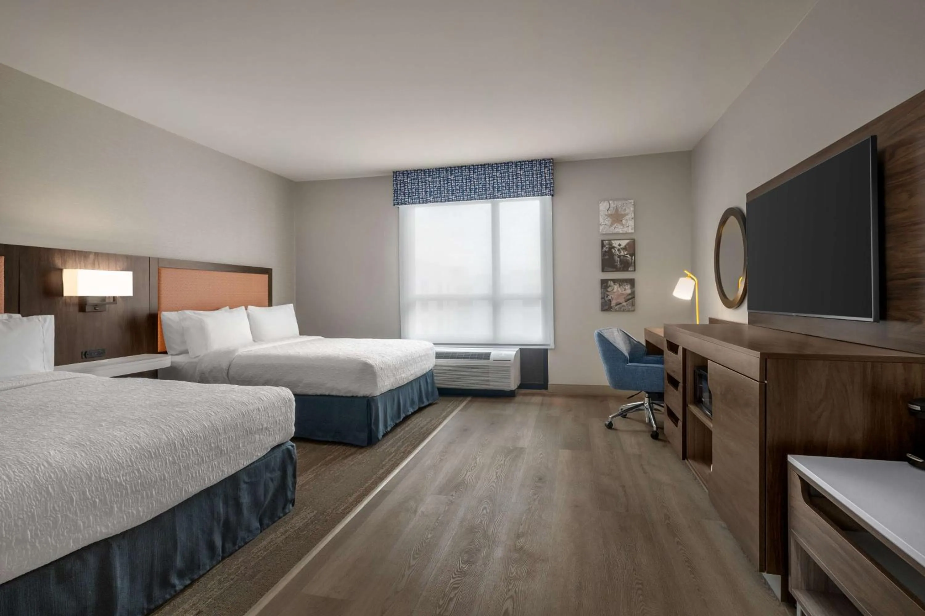 Bedroom, Bed in Hampton by Hilton East Austin - near UT and Capitol