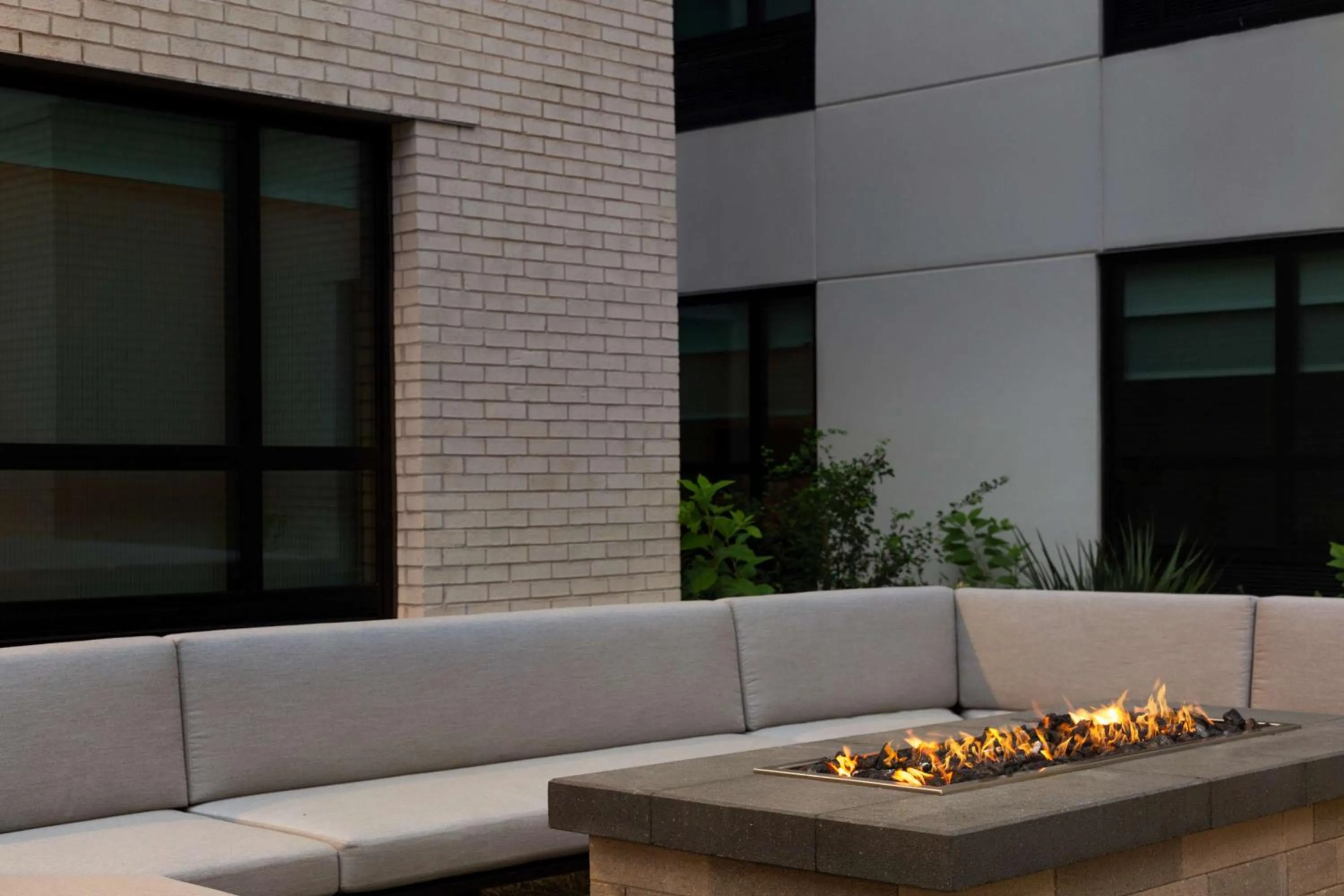 Patio in Hampton by Hilton East Austin - near UT and Capitol