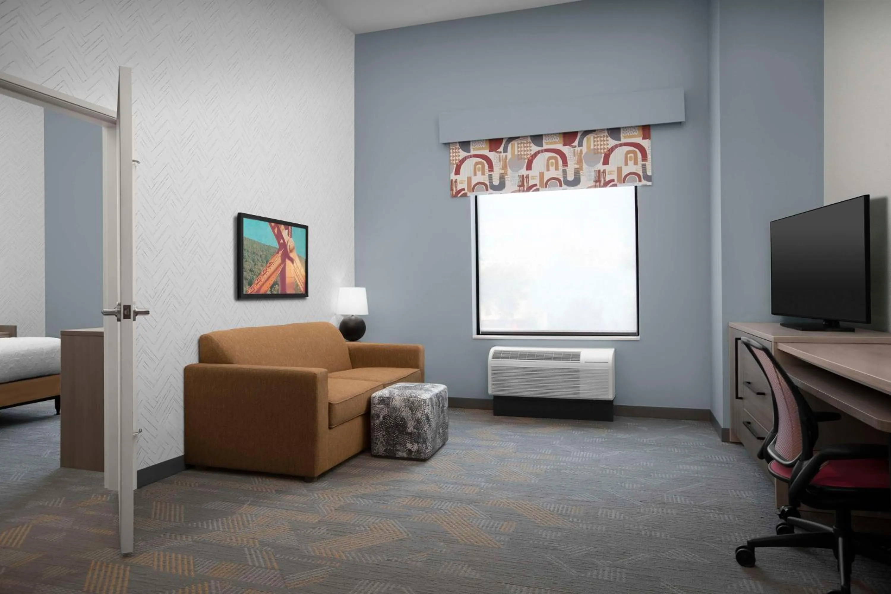 Living room in Home2 Suites By Hilton Chattanooga East Ridge