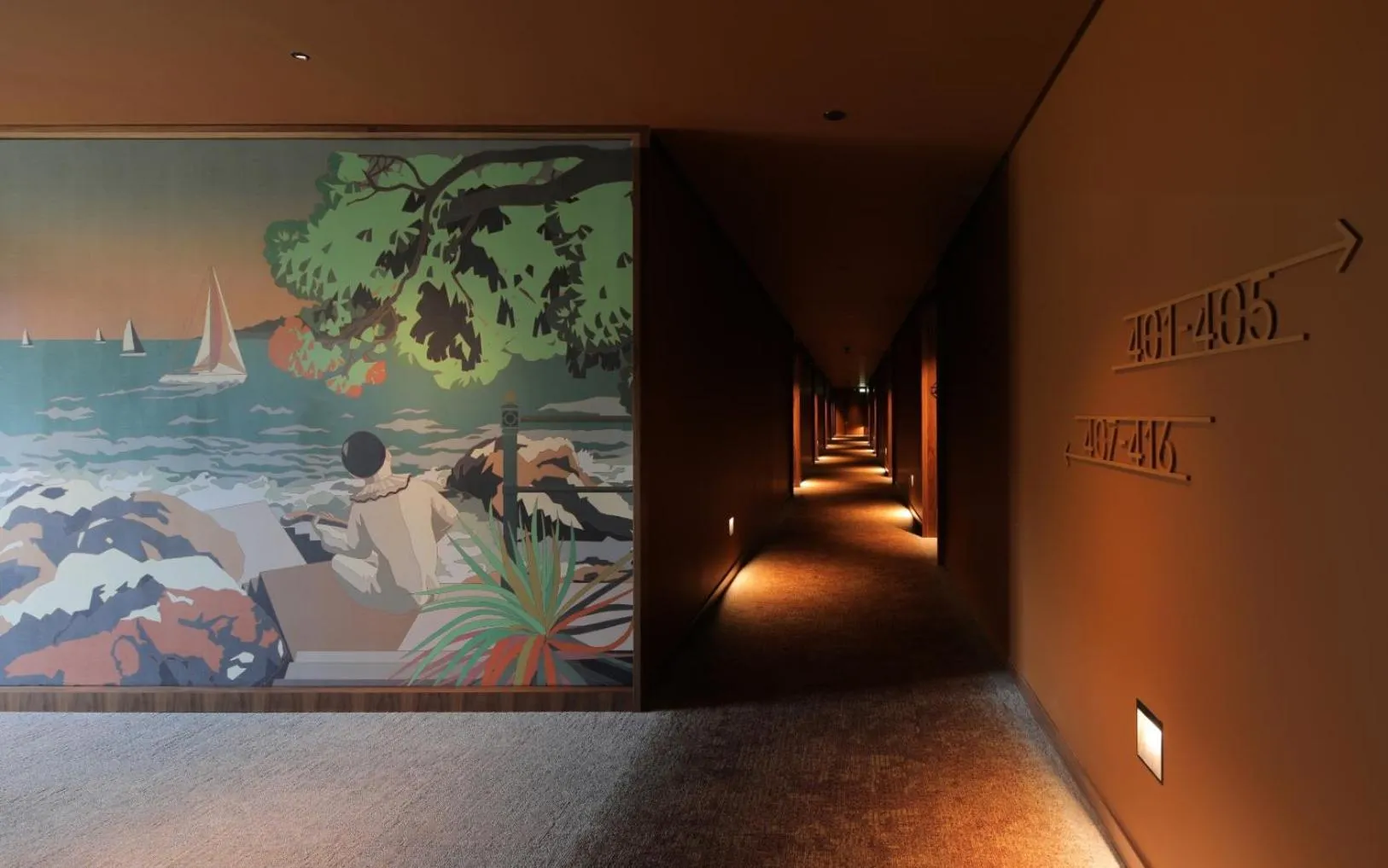 Decorative detail in Keight Hotel Opatija, Curio Collection By Hilton