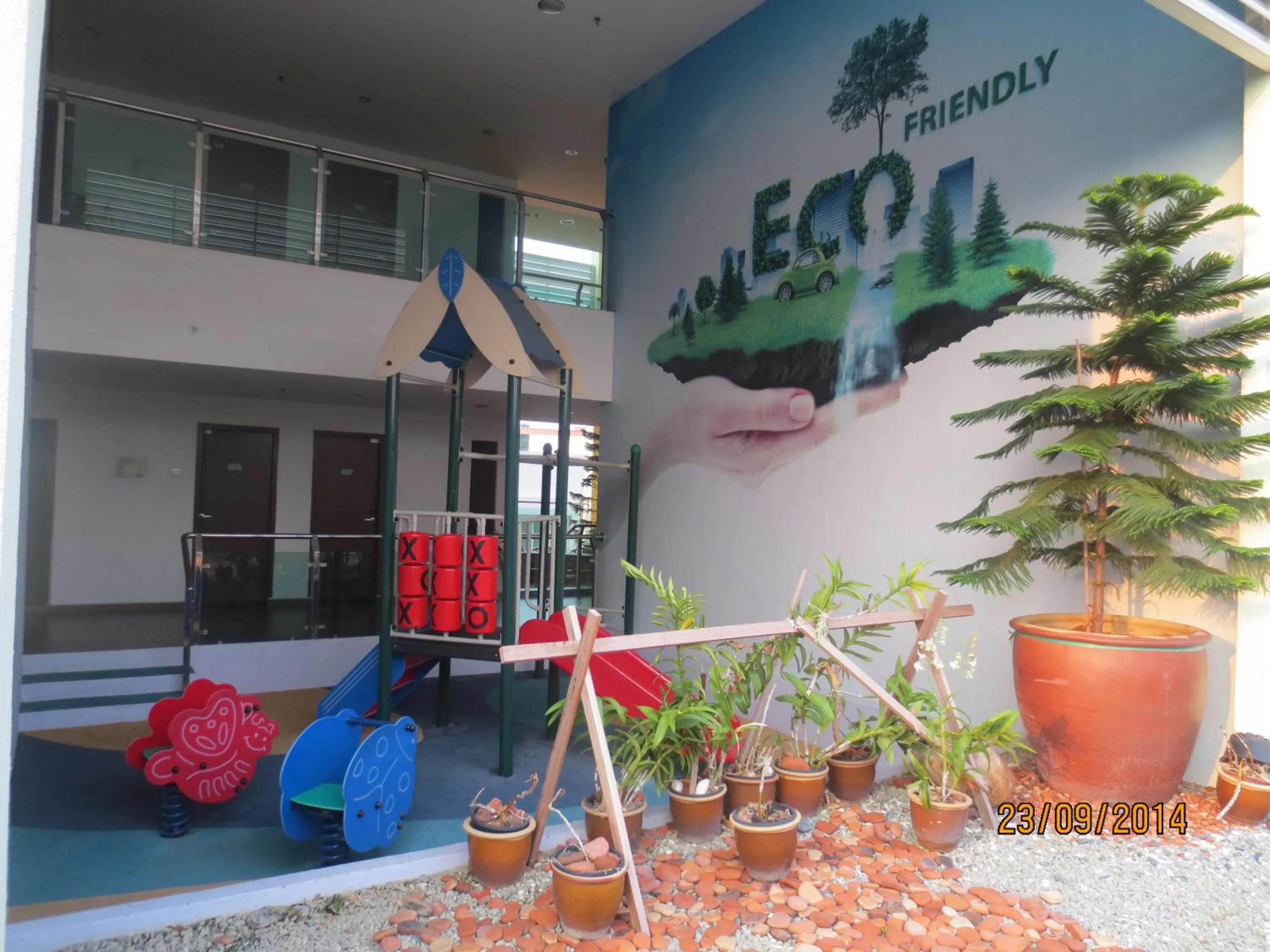 Children play ground in The Explorer Hotel