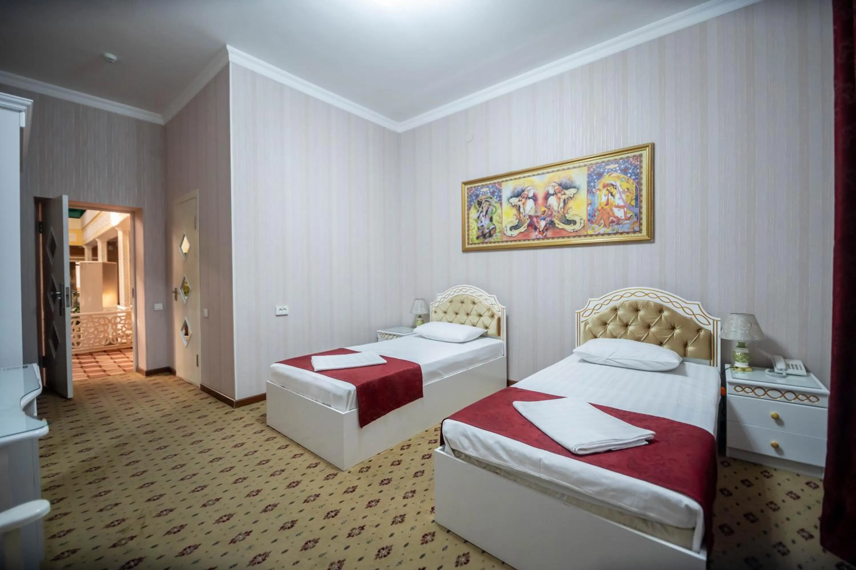 Bed in Reikartz Modarixon Bukhara