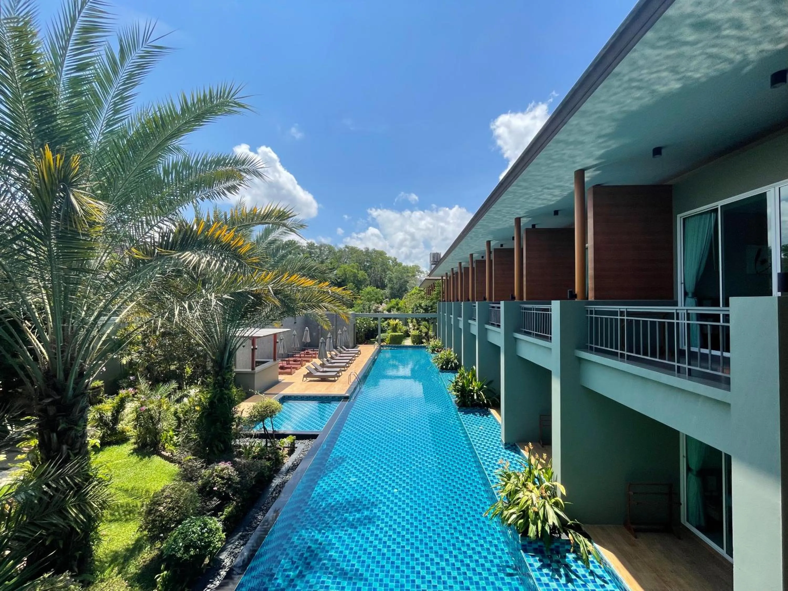 Garden view in Khaolak Forest Resort