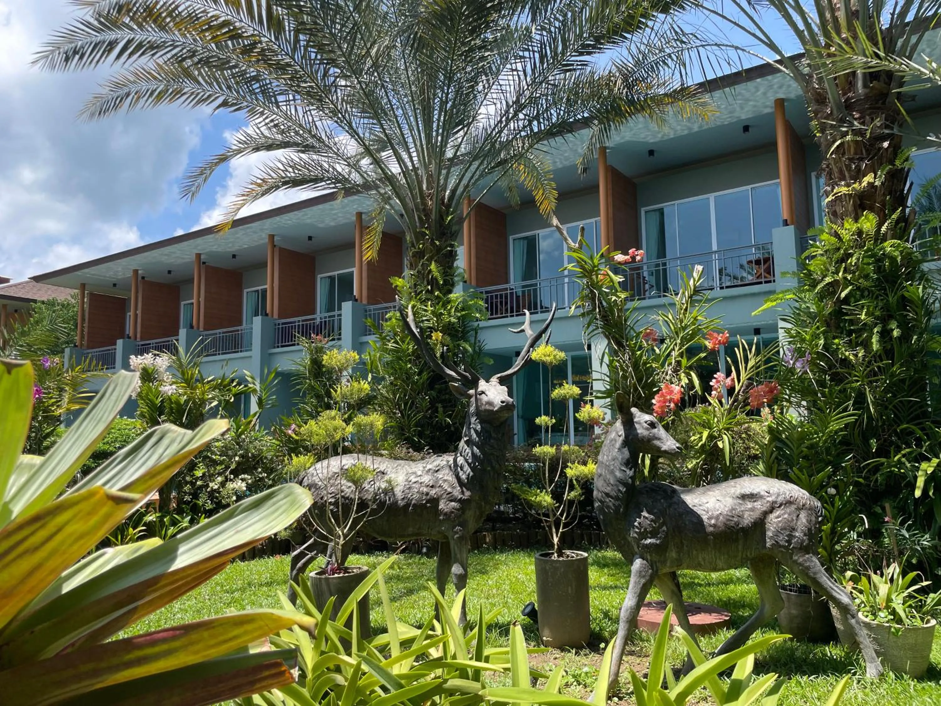 Garden view in Khaolak Forest Resort