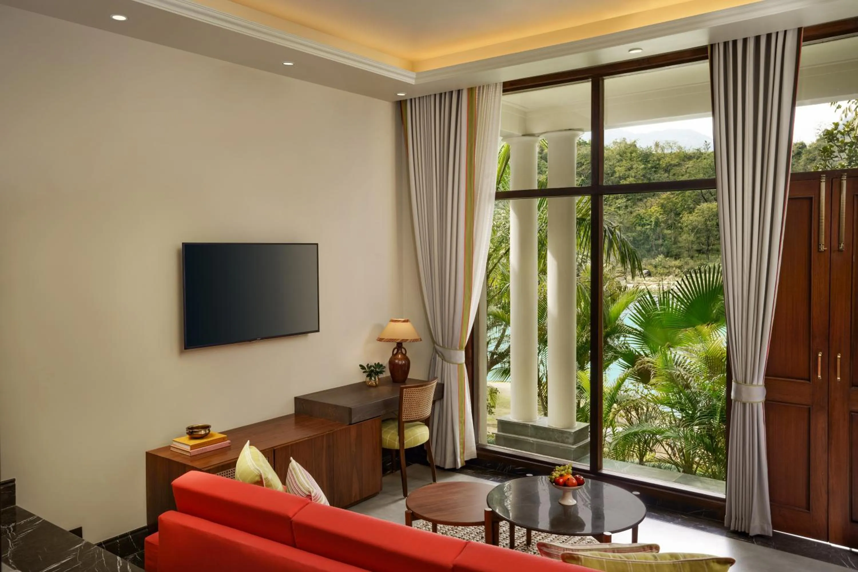 Natural landscape in Anand Kashi by the Ganges Rishikesh - IHCL Seleqtions