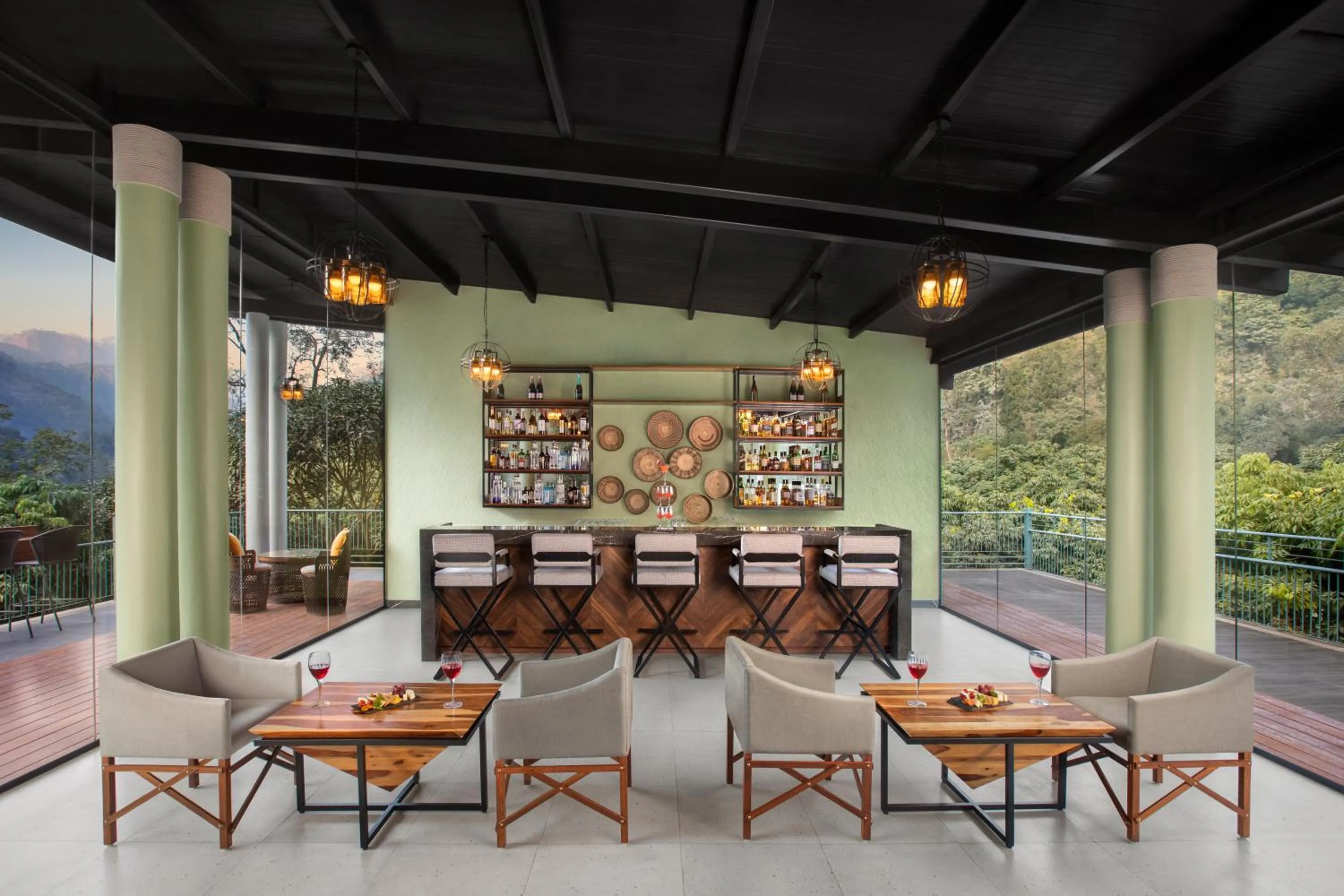 Natural landscape in Anand Kashi by the Ganges Rishikesh - IHCL Seleqtions