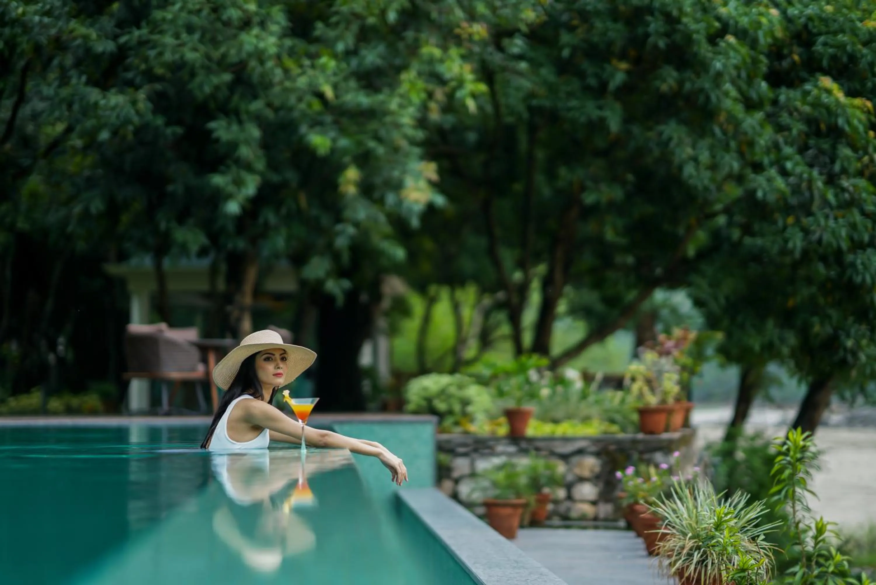 River view in Anand Kashi by the Ganges Rishikesh - IHCL Seleqtions