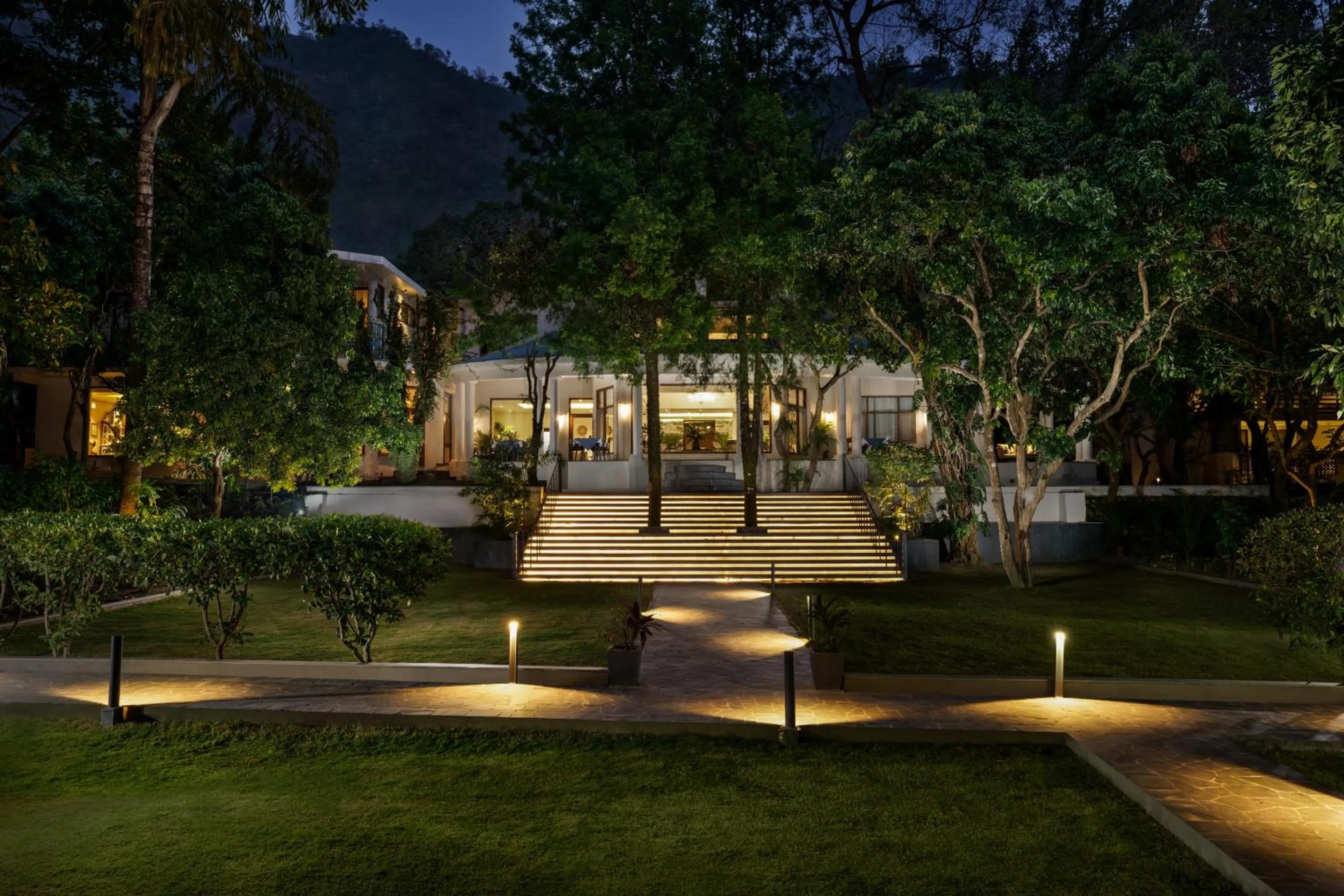 Facade/entrance in Anand Kashi by the Ganges Rishikesh - IHCL Seleqtions