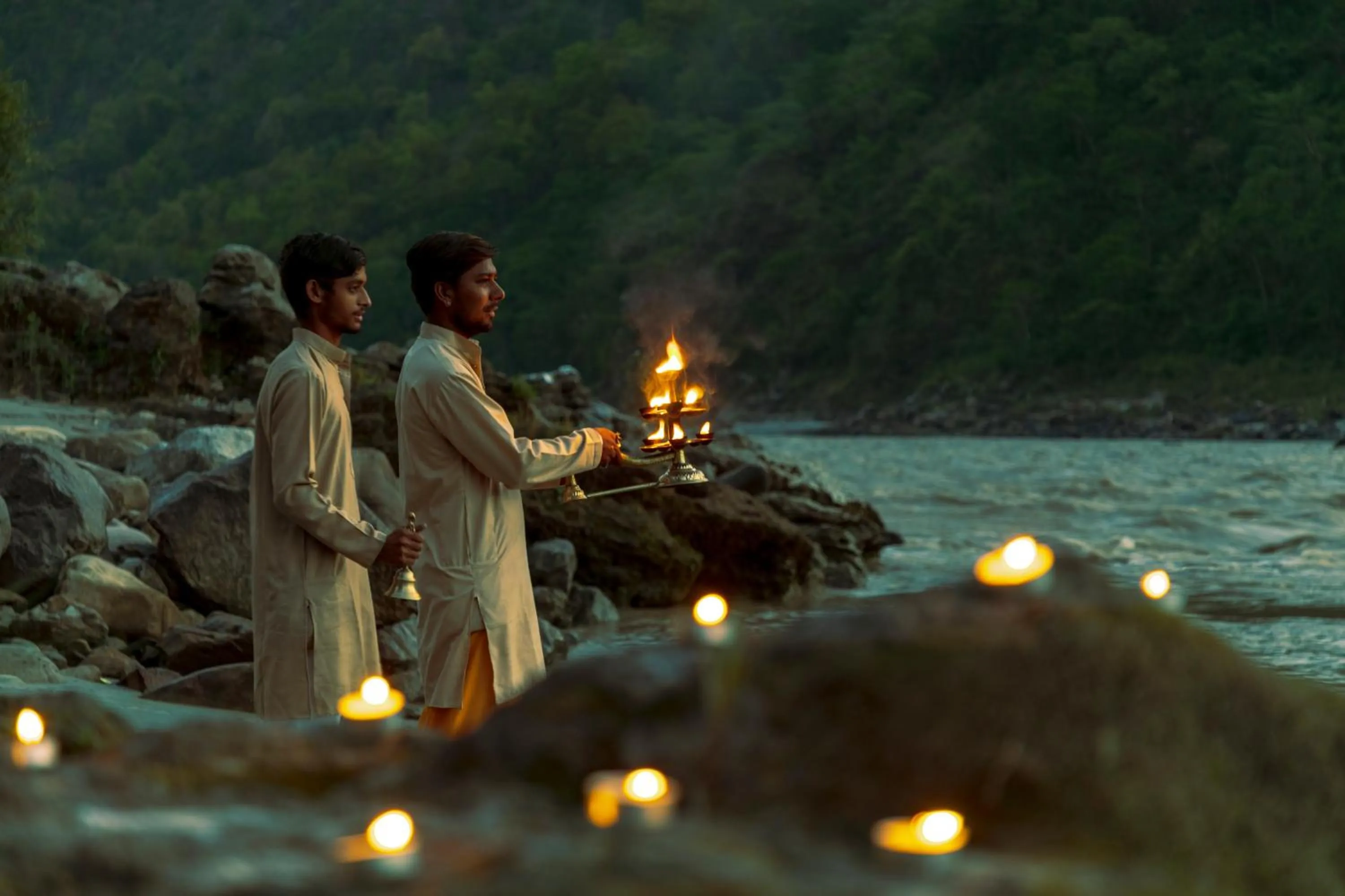 River view in Anand Kashi by the Ganges Rishikesh - IHCL Seleqtions