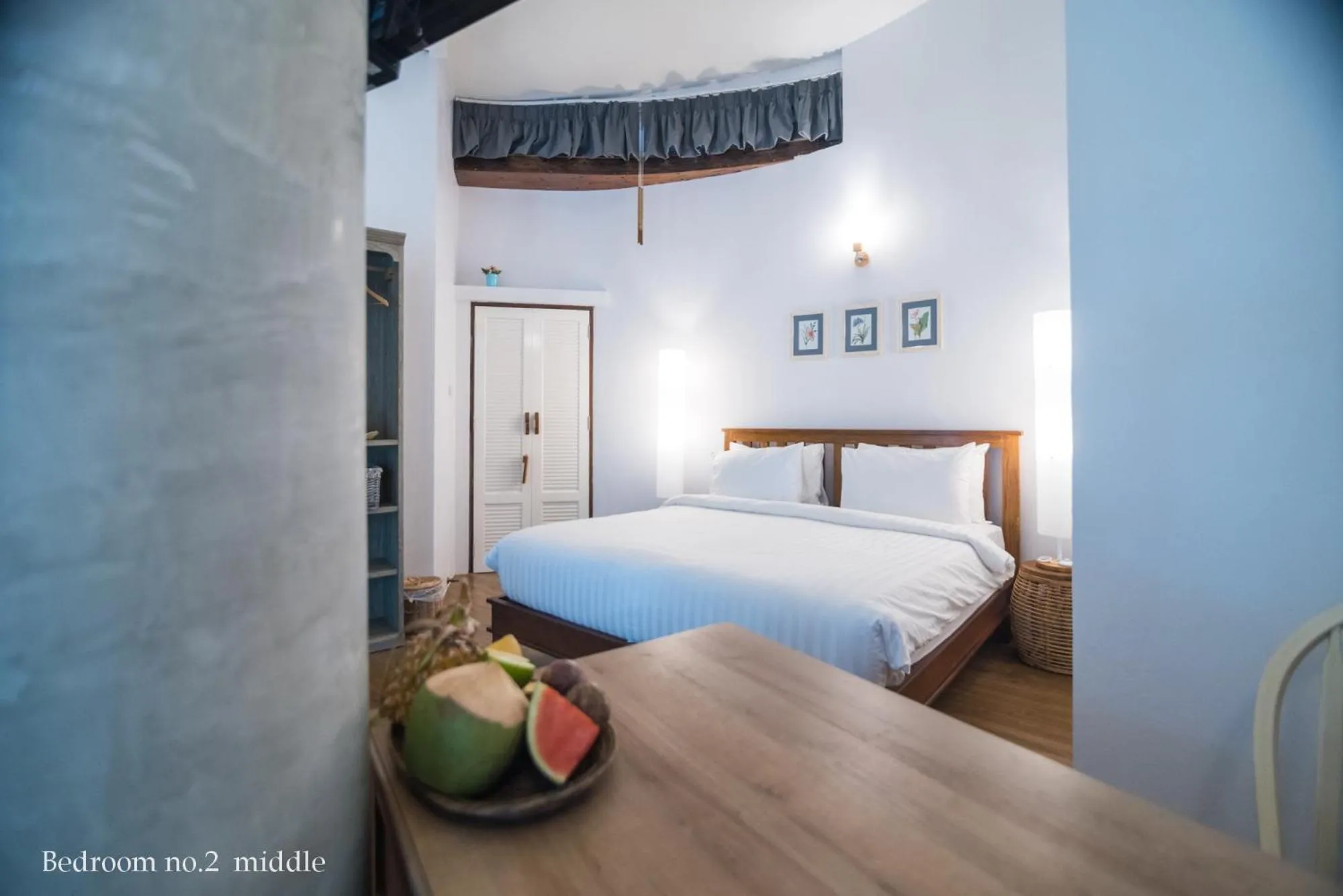 Bed in Koh Mak Cococape Resort