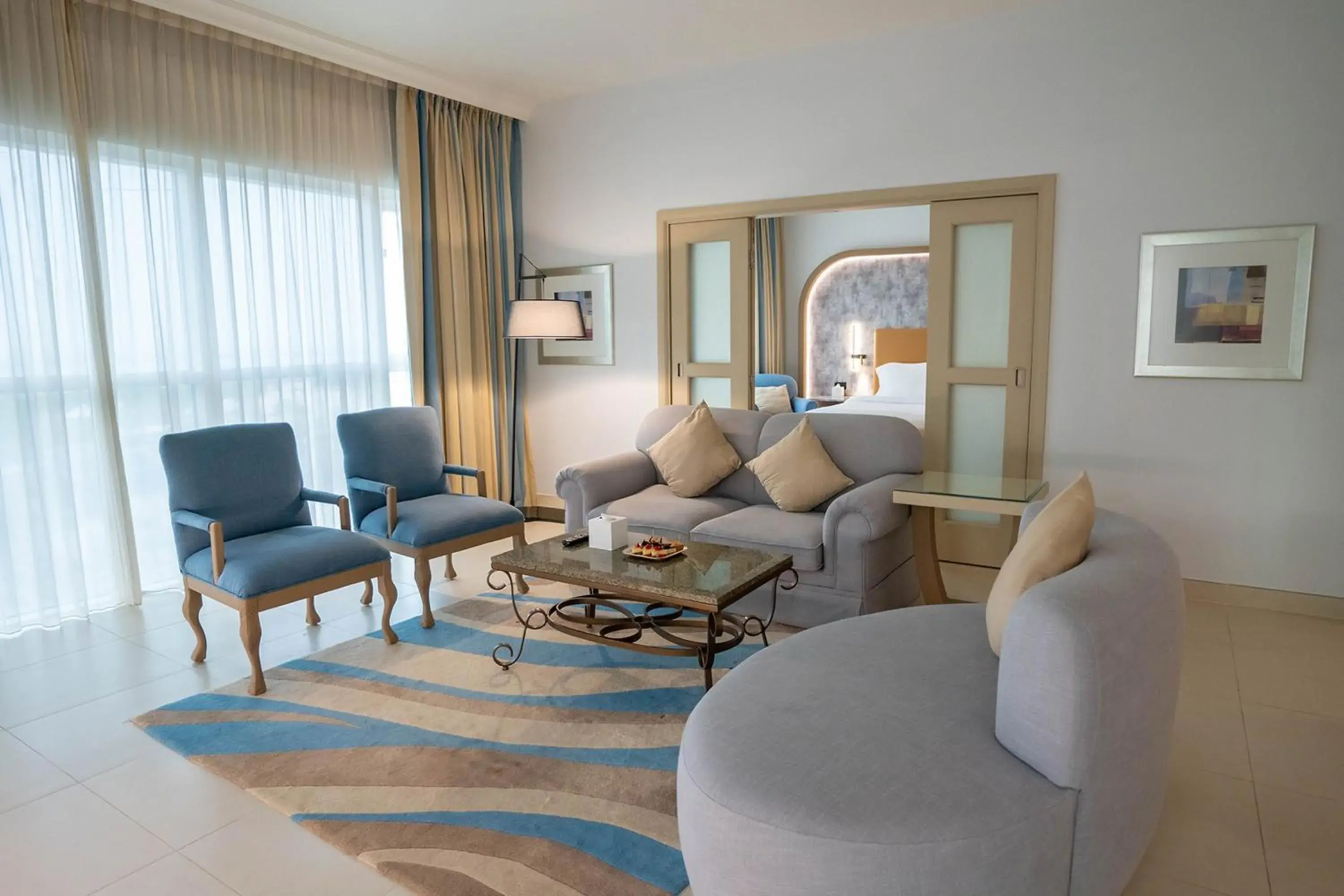 Family Deluxe One Bedroom Suite City View in Sheraton Khalidiya Hotel Family Deluxe One Bedroom Suite City View in Sheraton Khalidiya Hotel