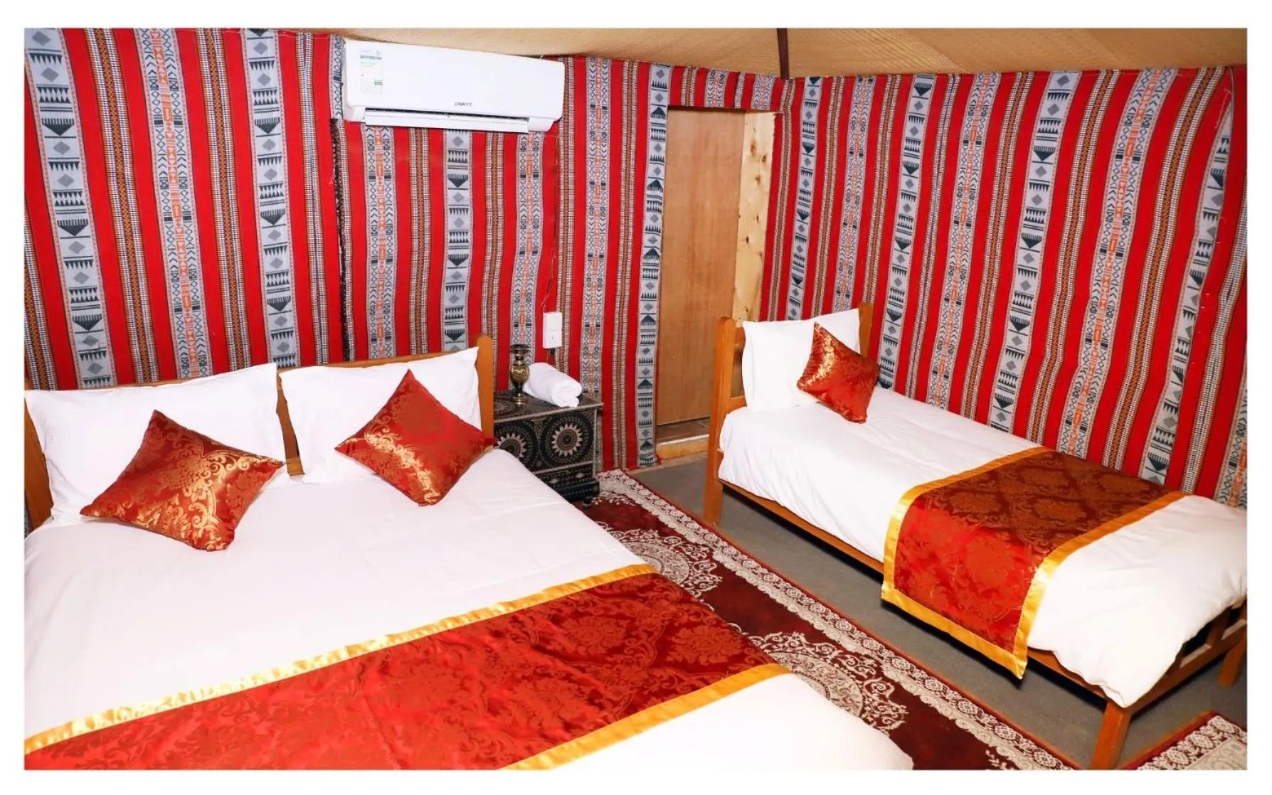 Family Room with Bathroom in Bedouin Oasis Desert Camp- Ras Al Khaimah