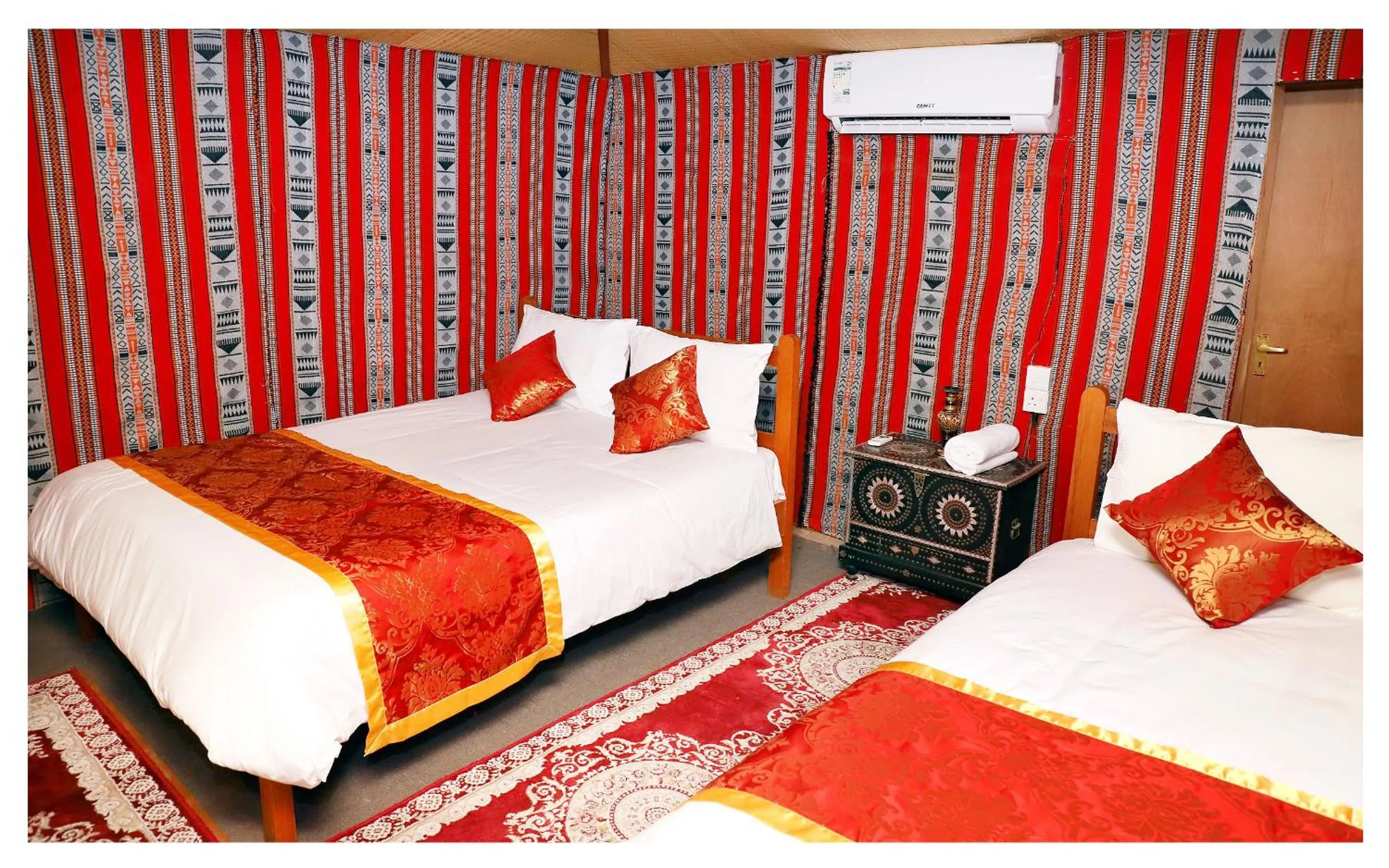 Family Room with Bathroom in Bedouin Oasis Desert Camp- Ras Al Khaimah