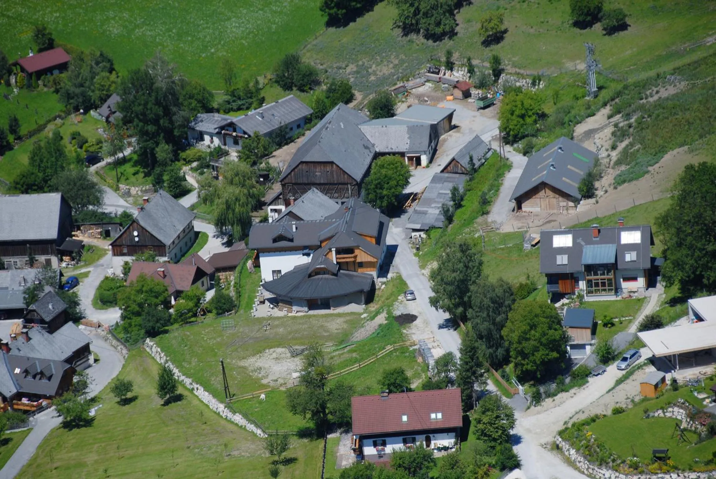 Bird's eye view in Ortnerhof Ennstal