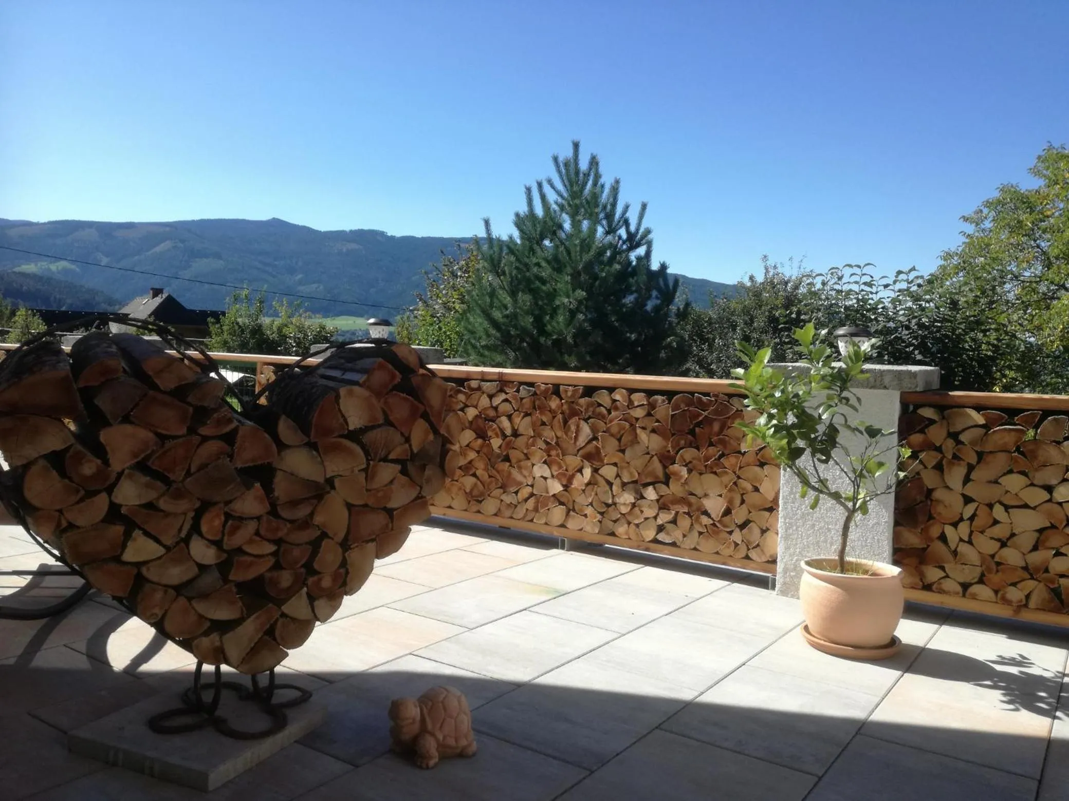 Balcony/Terrace in Ortnerhof Ennstal