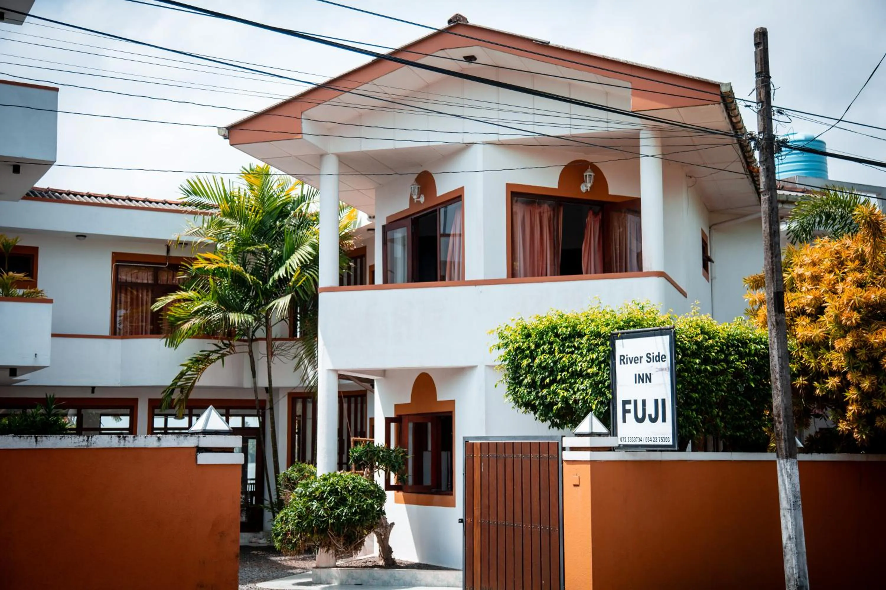 Property building in Riverside Inn Fuji