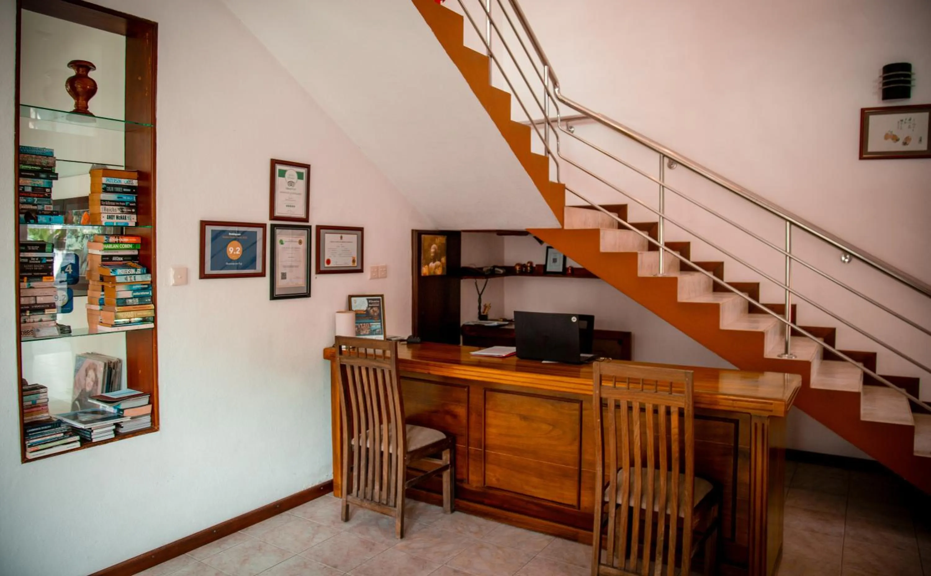 Lobby or reception in Riverside Inn Fuji