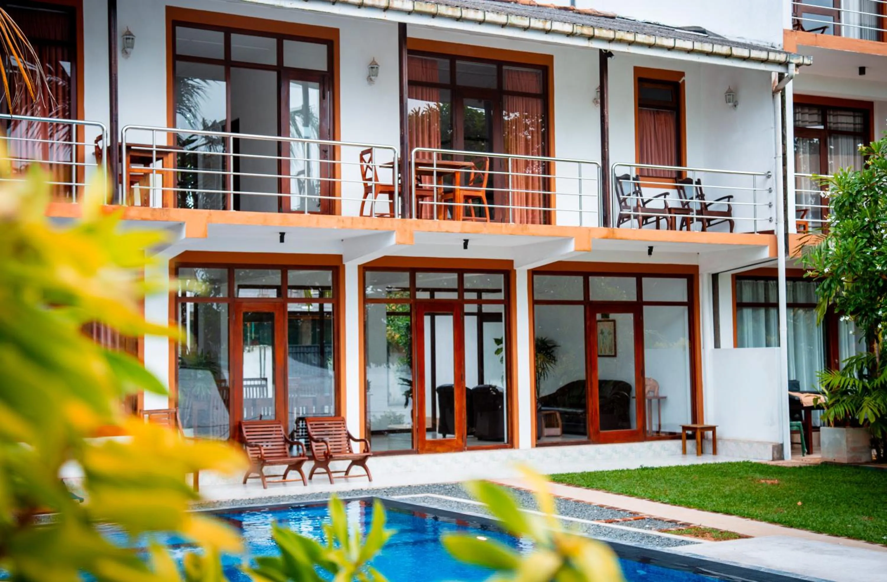 Property building in Riverside Inn Fuji