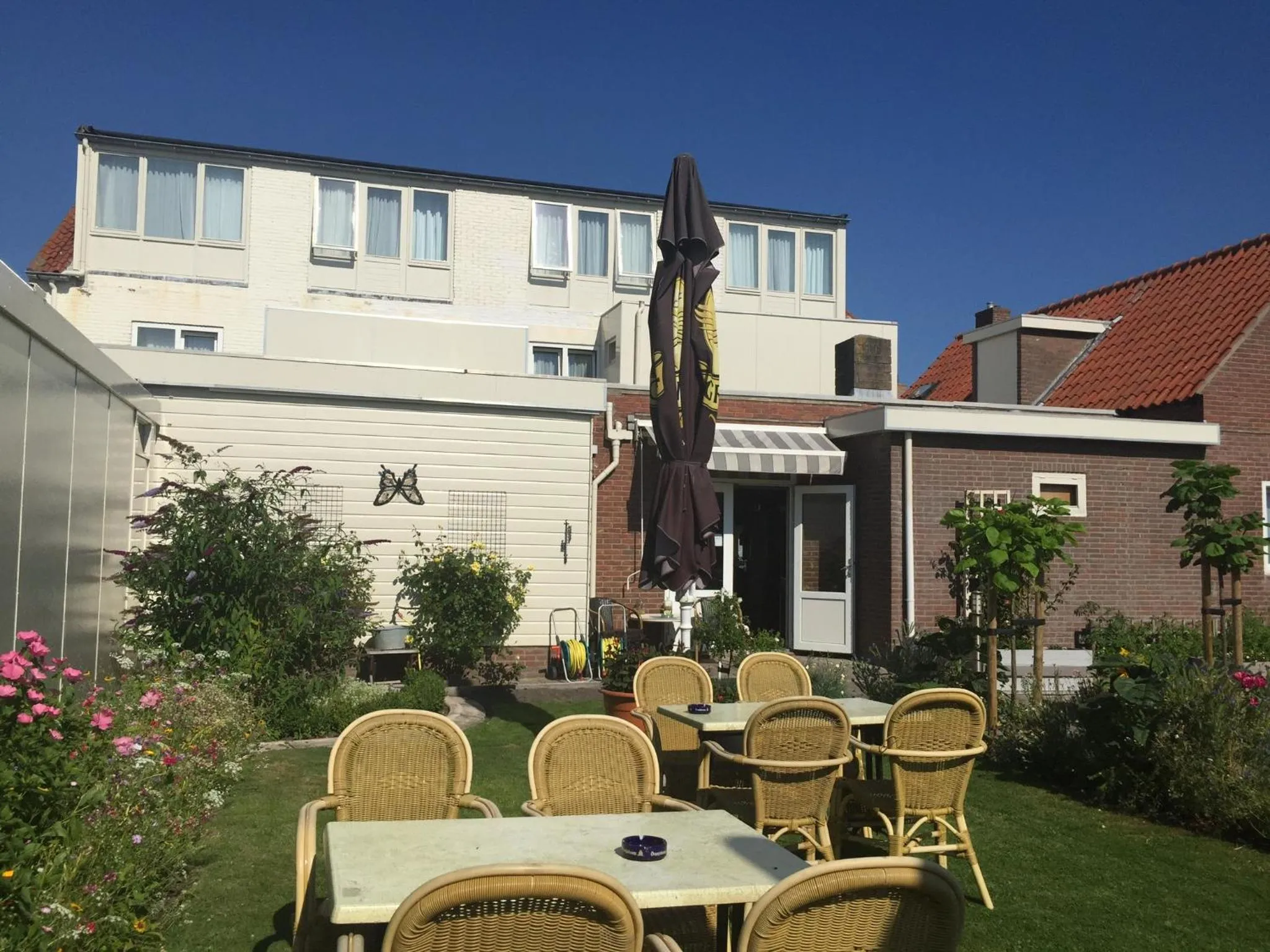 Garden in Hotel Valkenhof