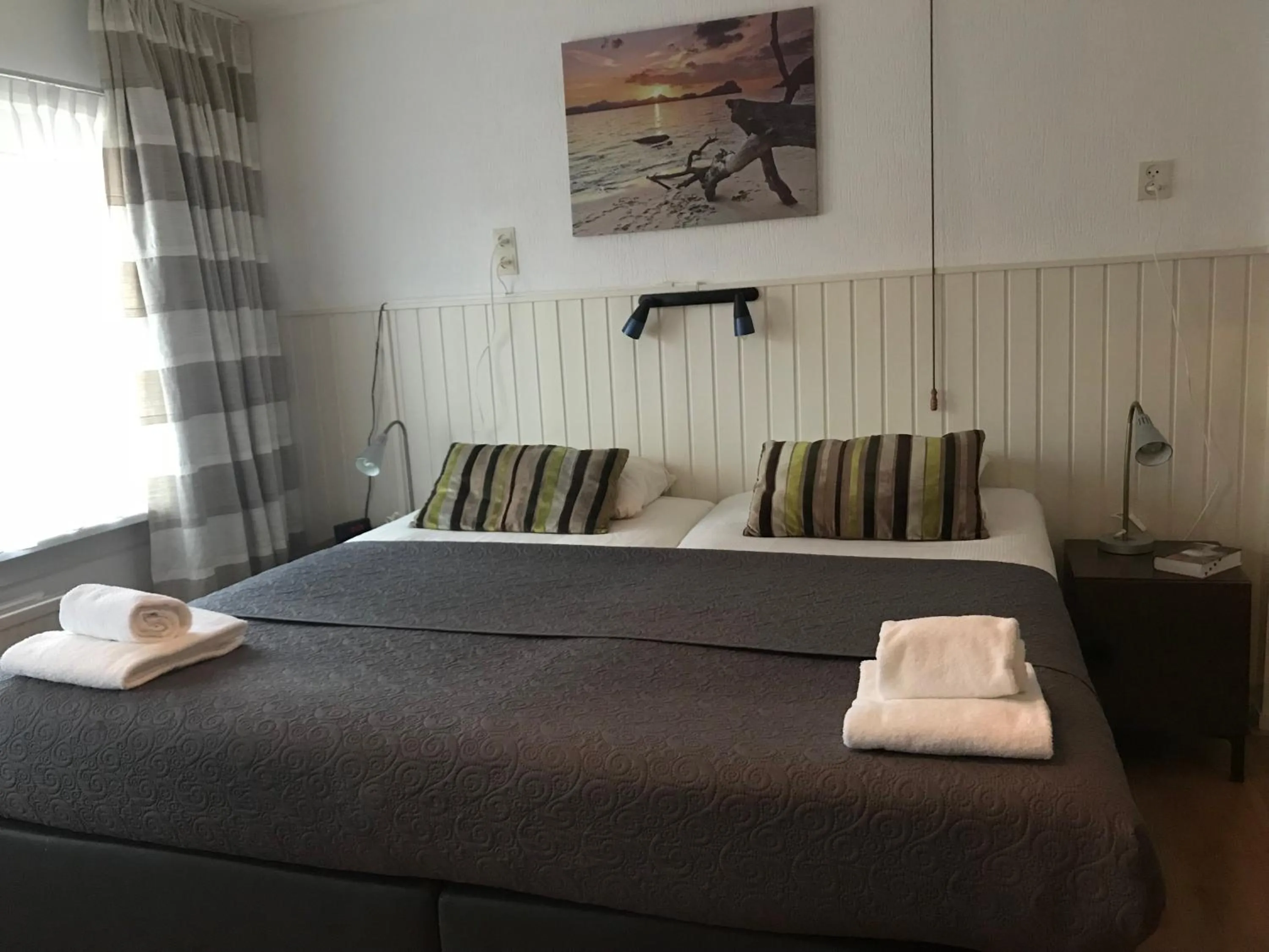 Bed in Hotel Valkenhof