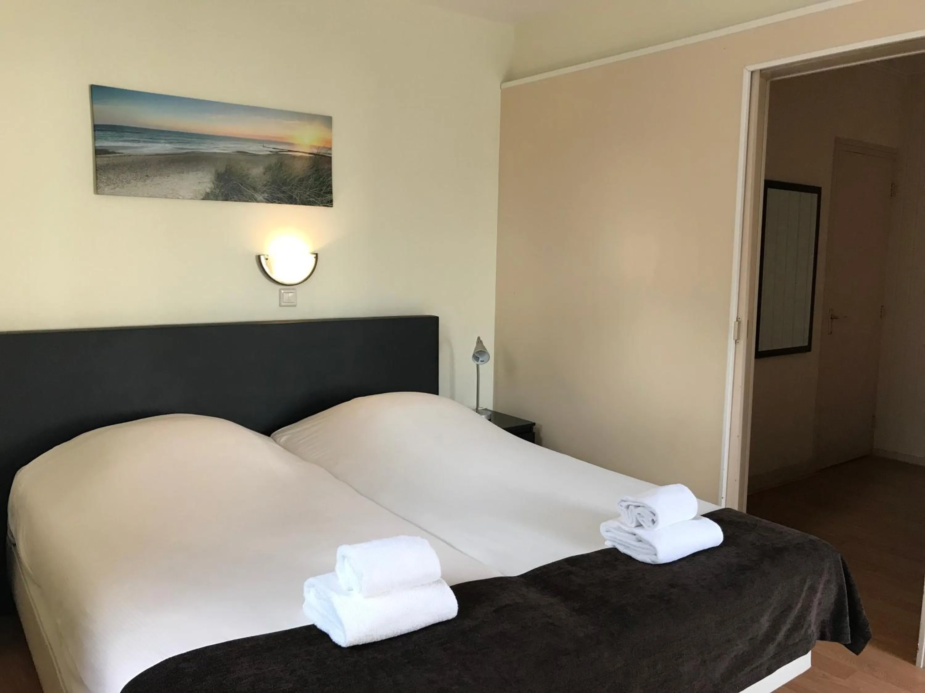 Bed in Hotel Valkenhof