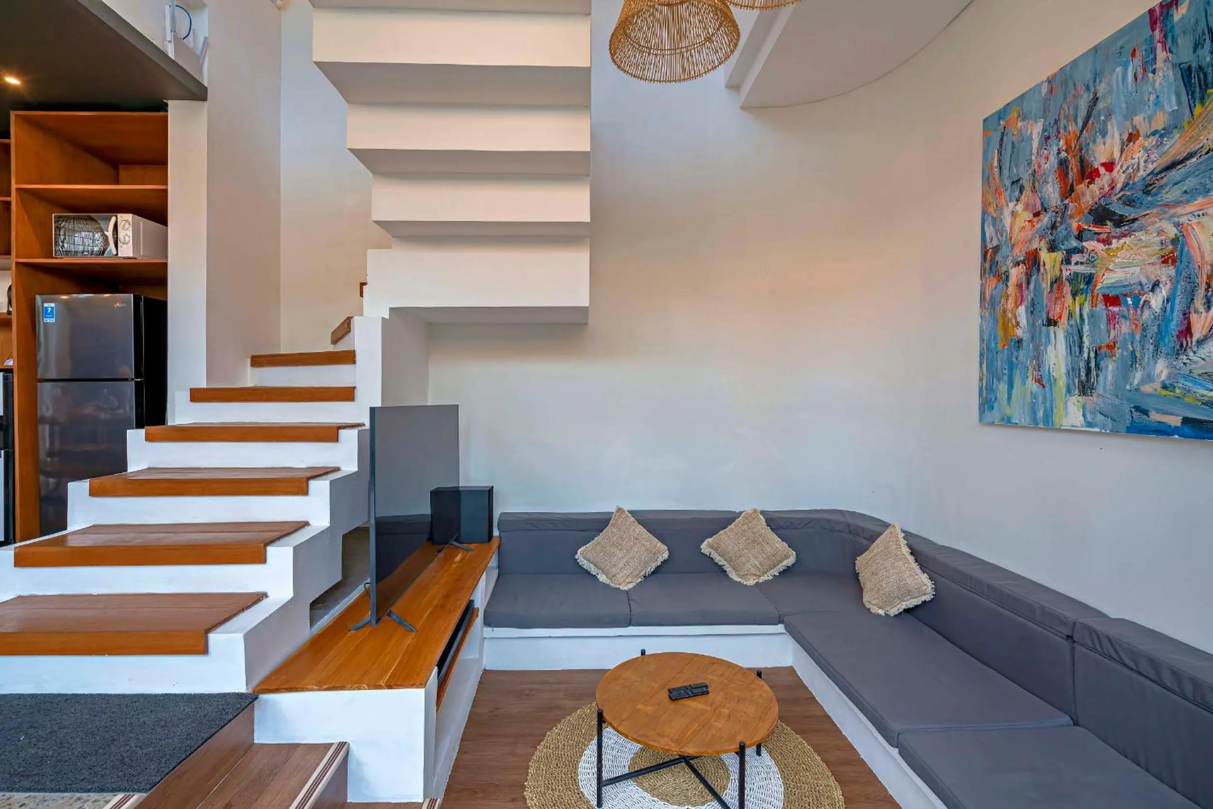 Seating area in Villa Kemiri - Canggu near Batu Bolong Beach