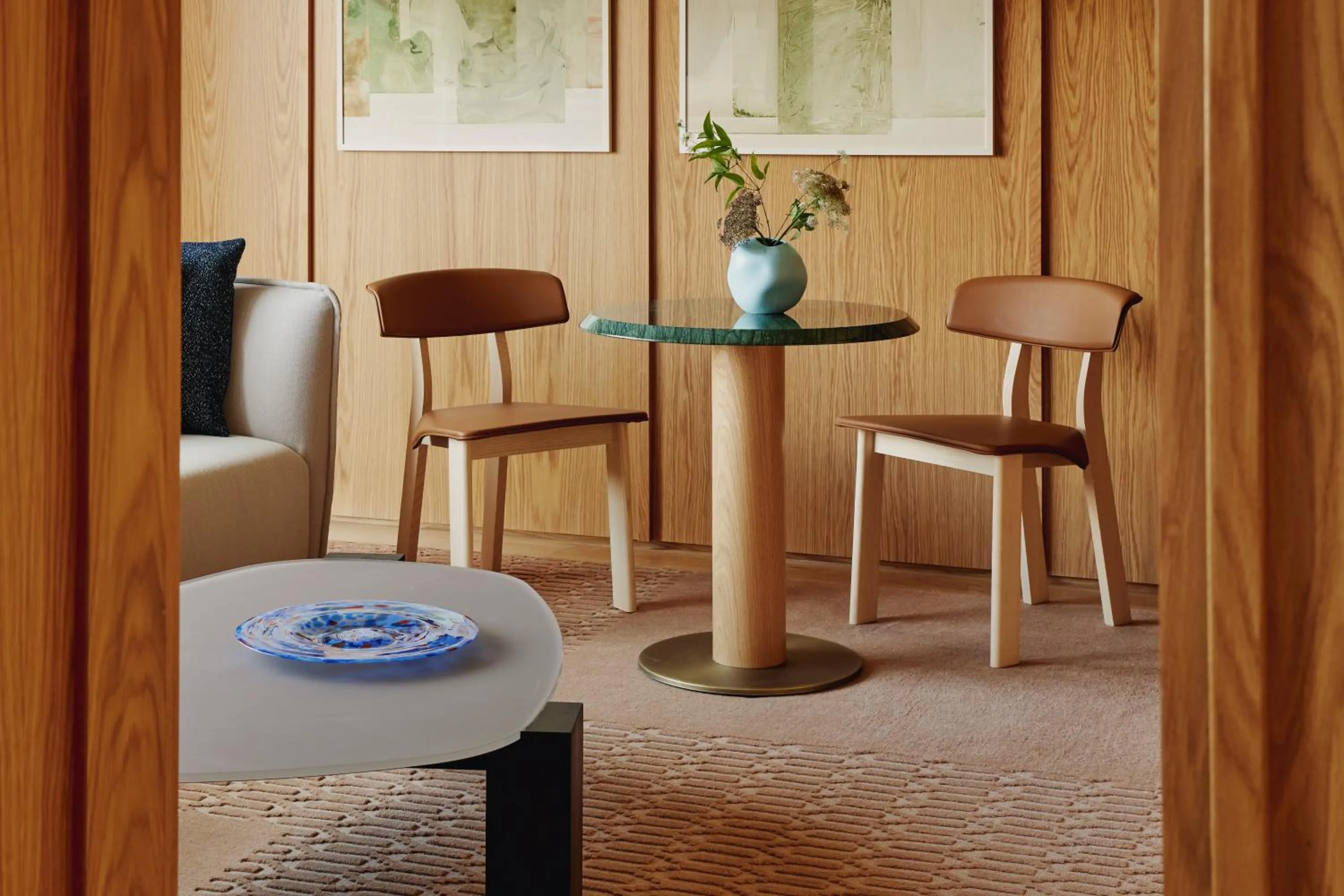 Living room in The Emory, Maybourne