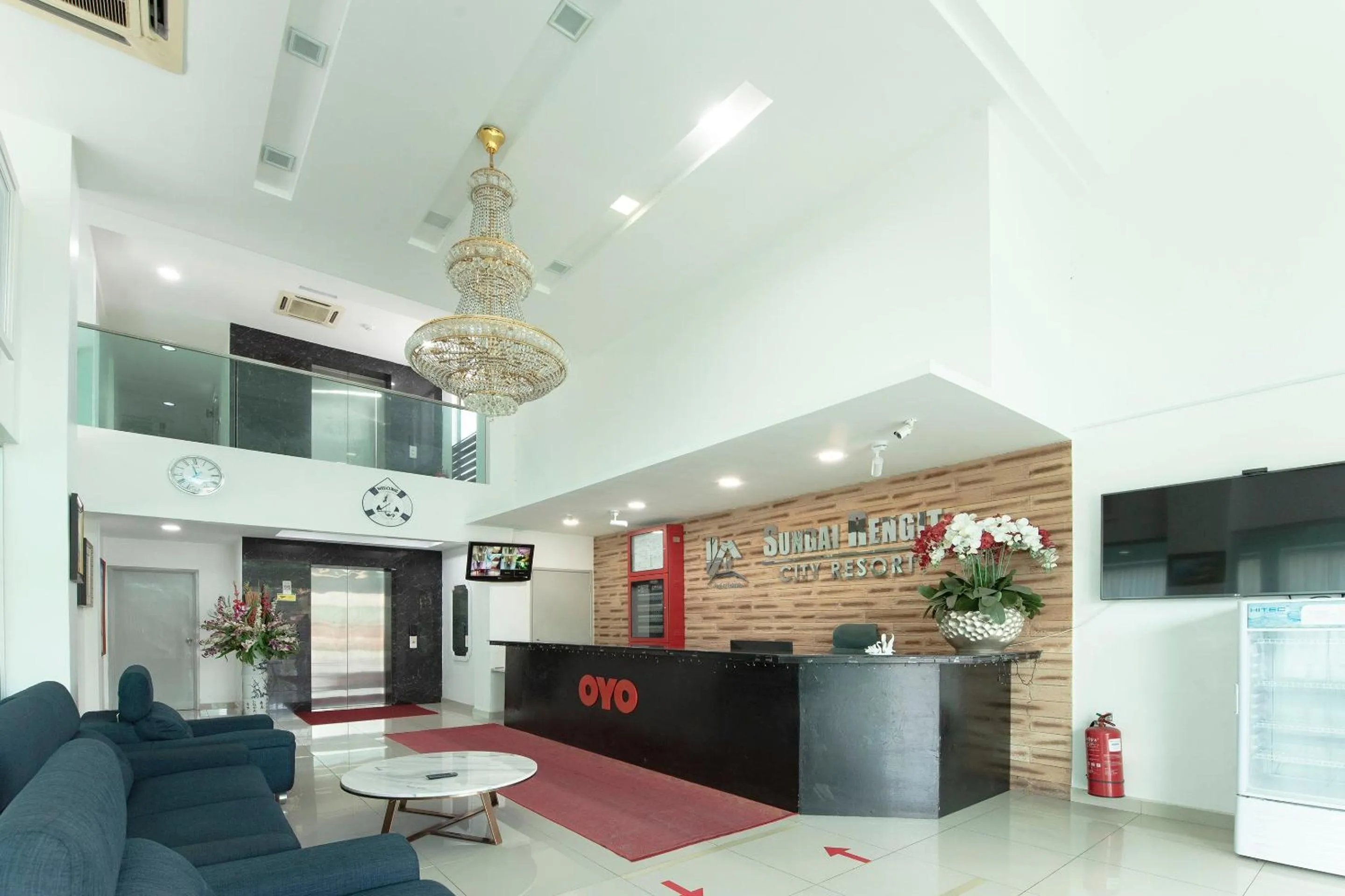 Lobby or reception in Sg Rengit City Resort 3