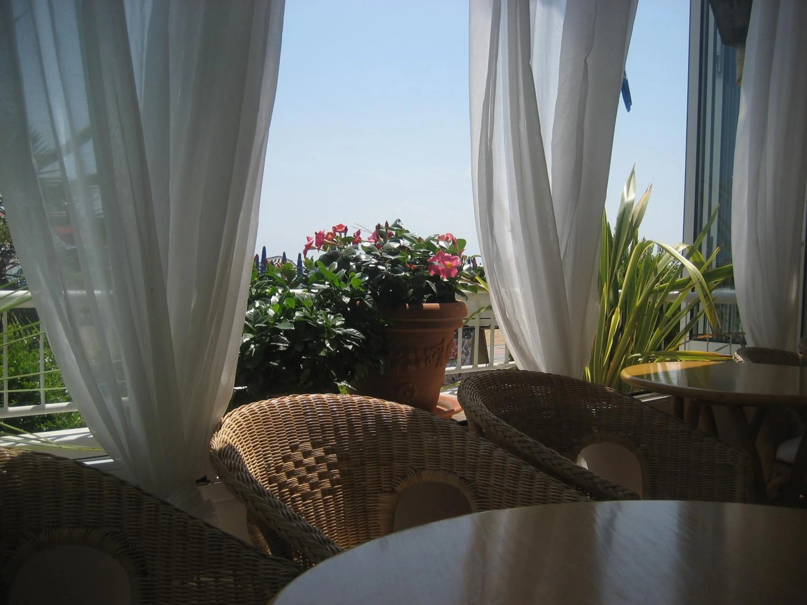 Balcony/Terrace in Hotel Telenia