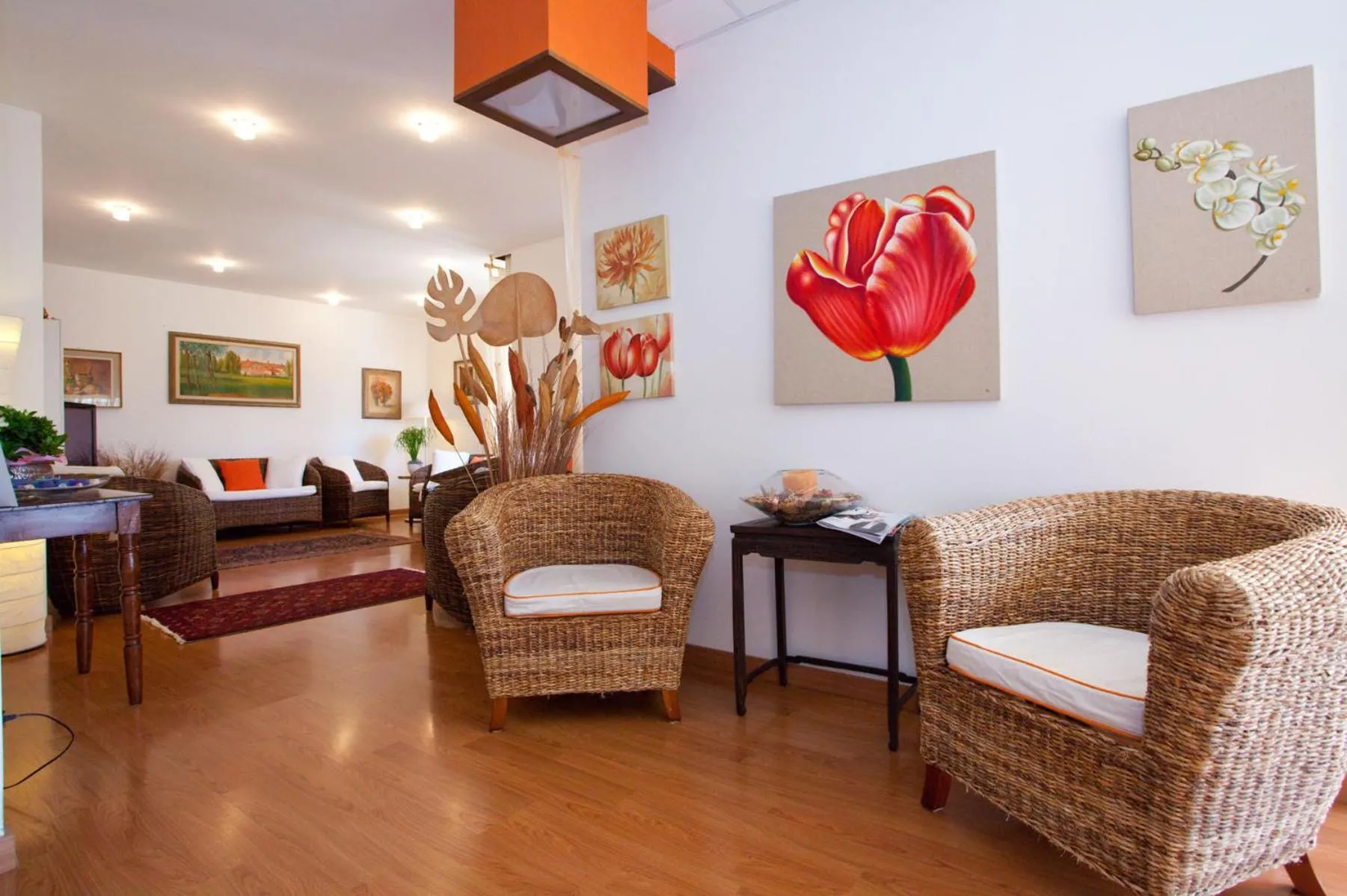 Communal lounge/ TV room in Hotel Telenia