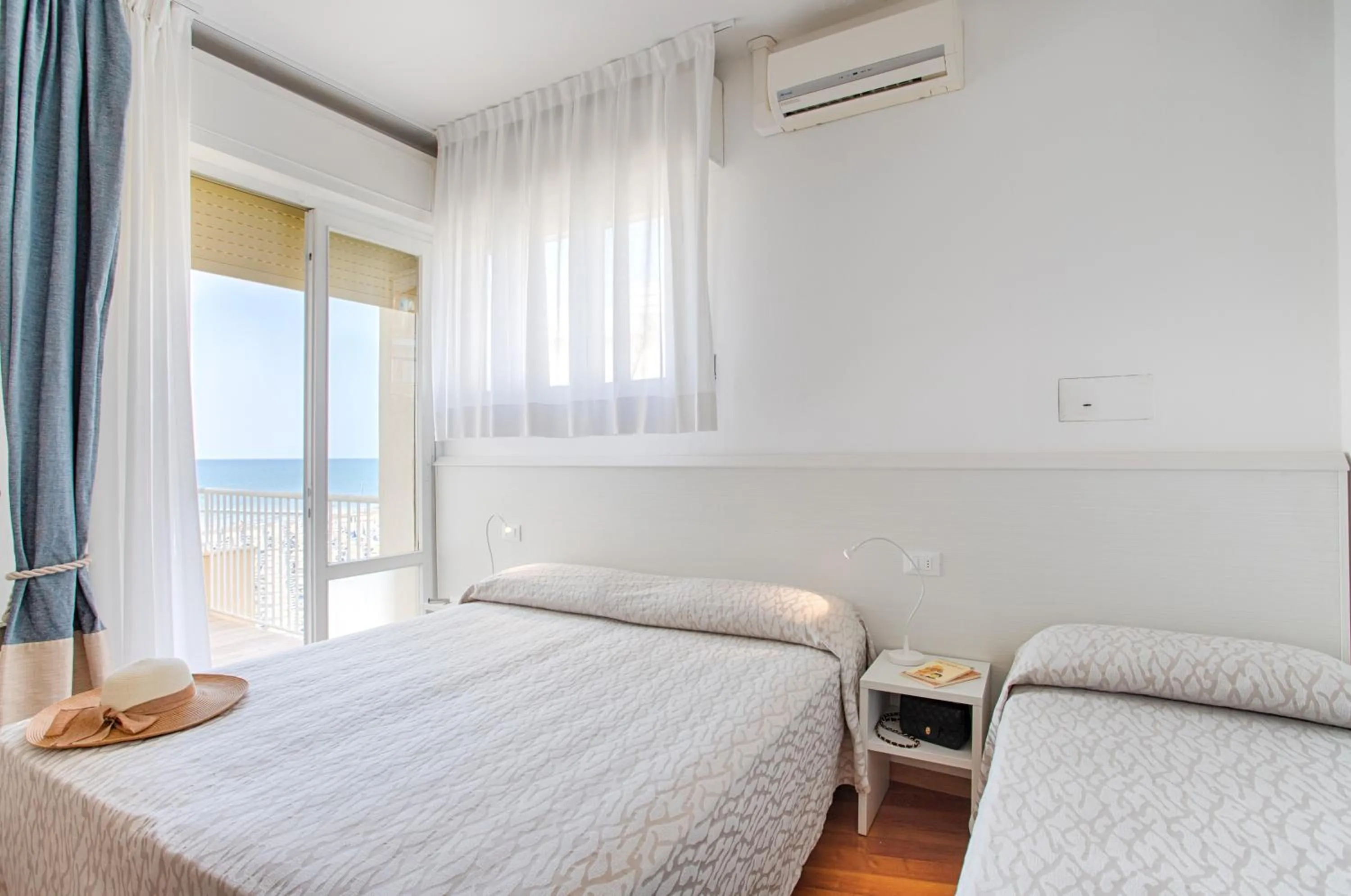 Bed in Hotel Telenia