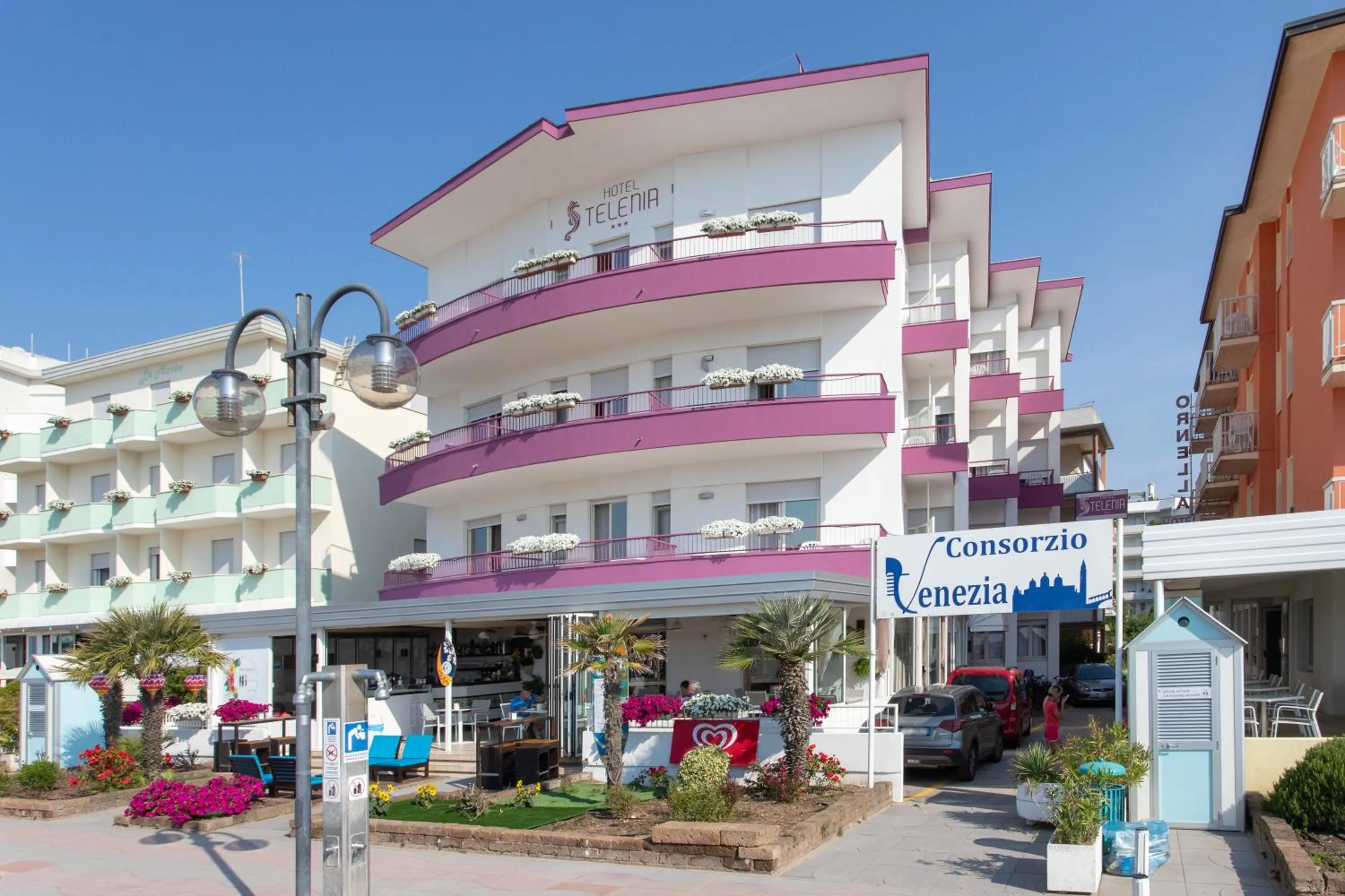 Property building in Hotel Telenia