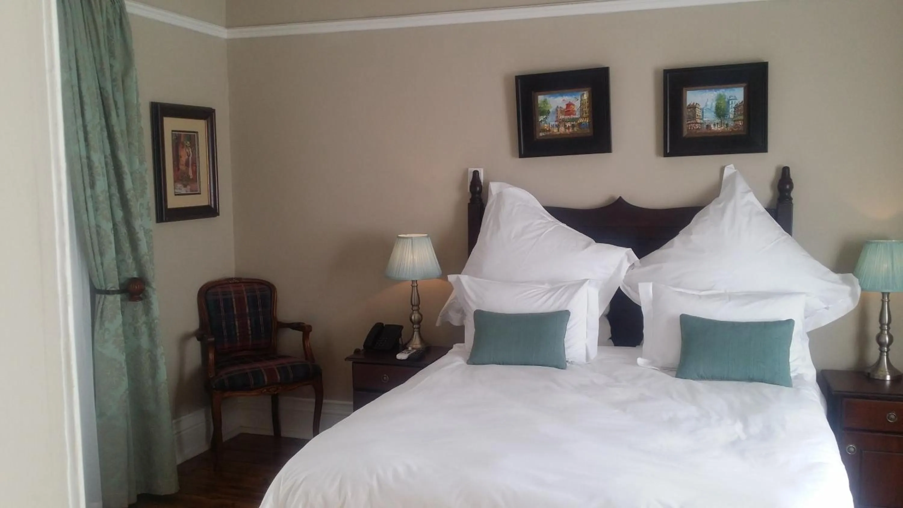 Decorative detail, Bed in Park Place Boutique Guesthouse