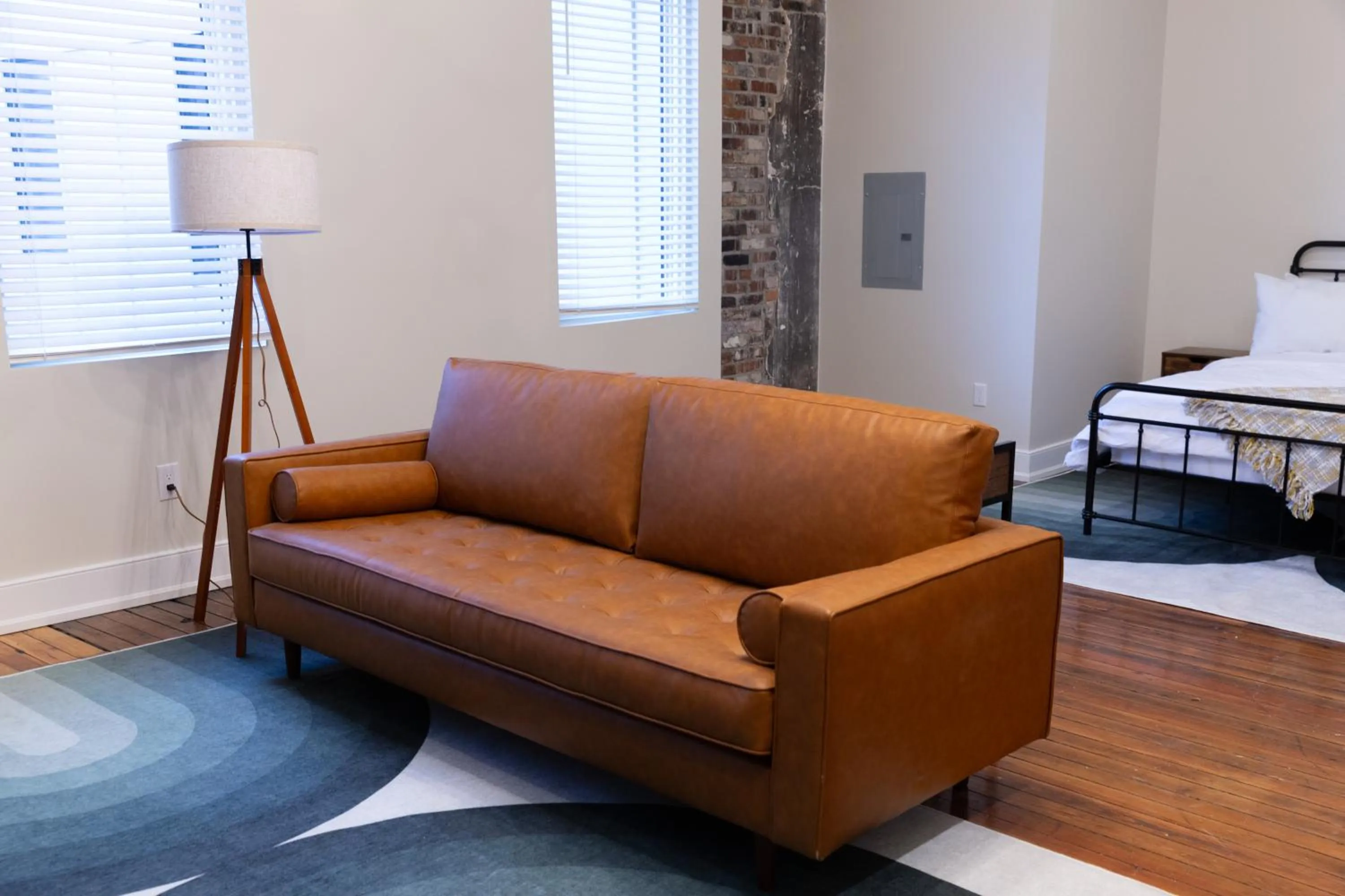 Living room in The St. Clair