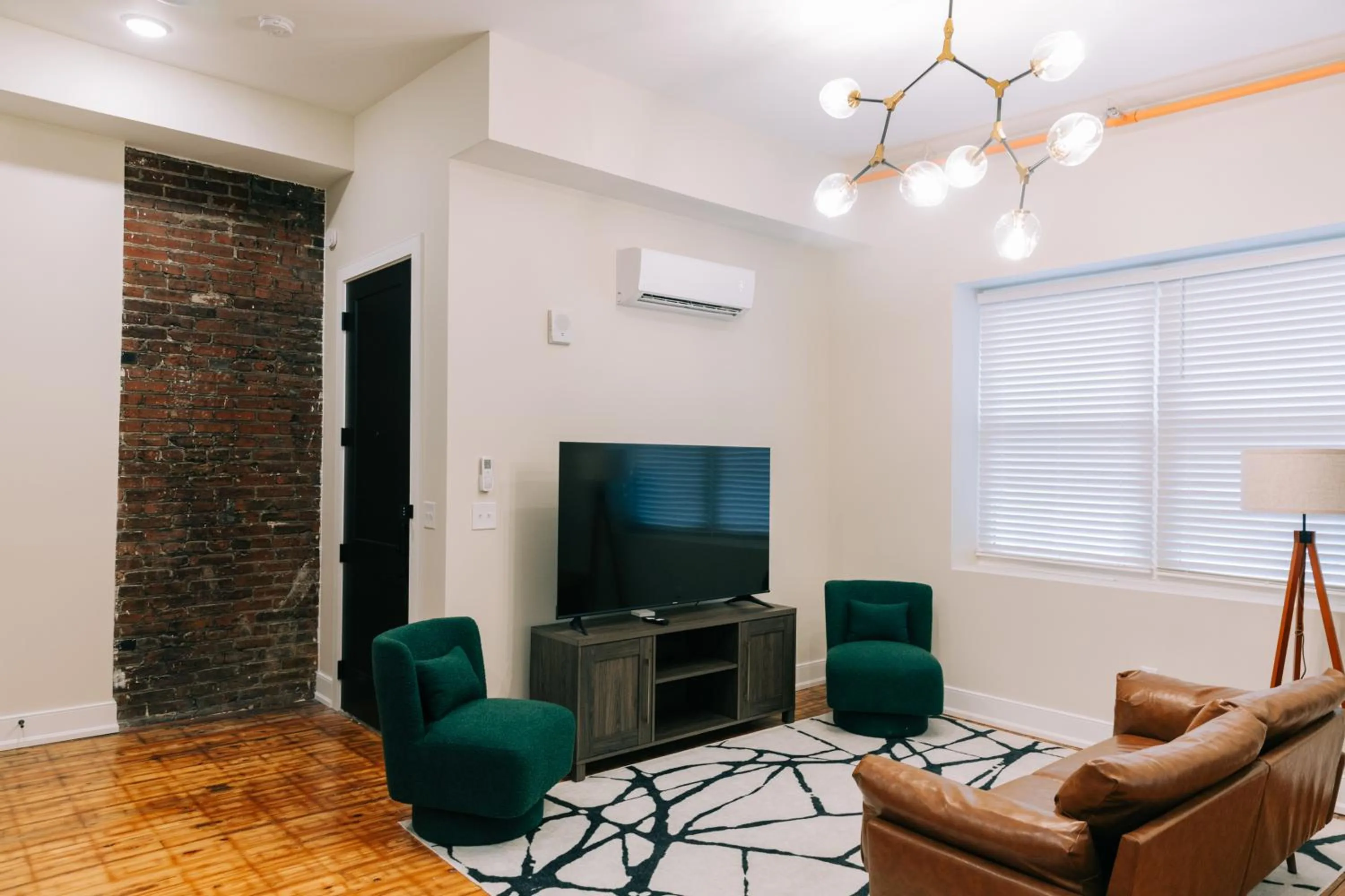 Living room in The St. Clair